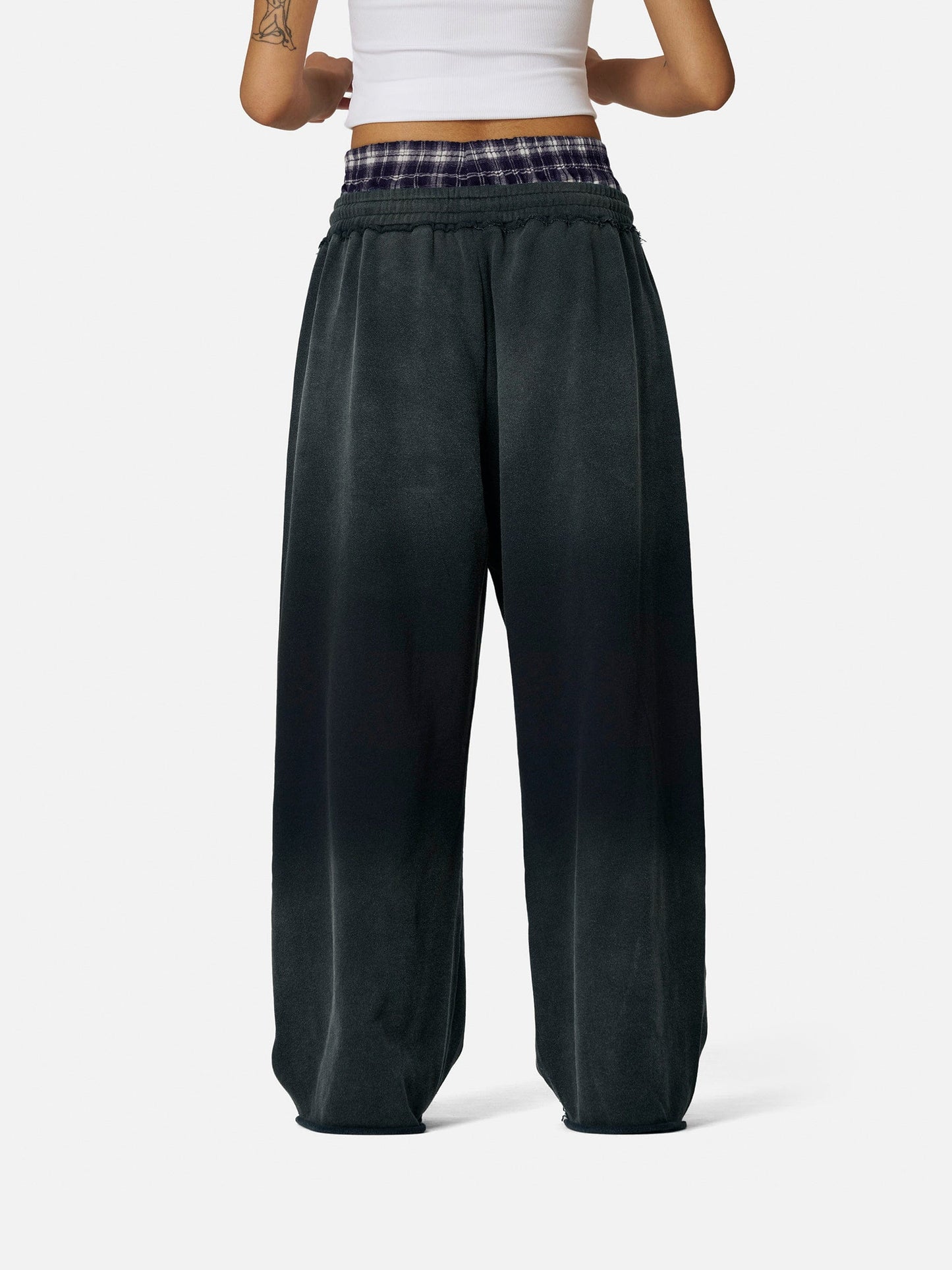 Pantalones deportivos holgados de estilo vintage con doble cintura Aelfric Eden