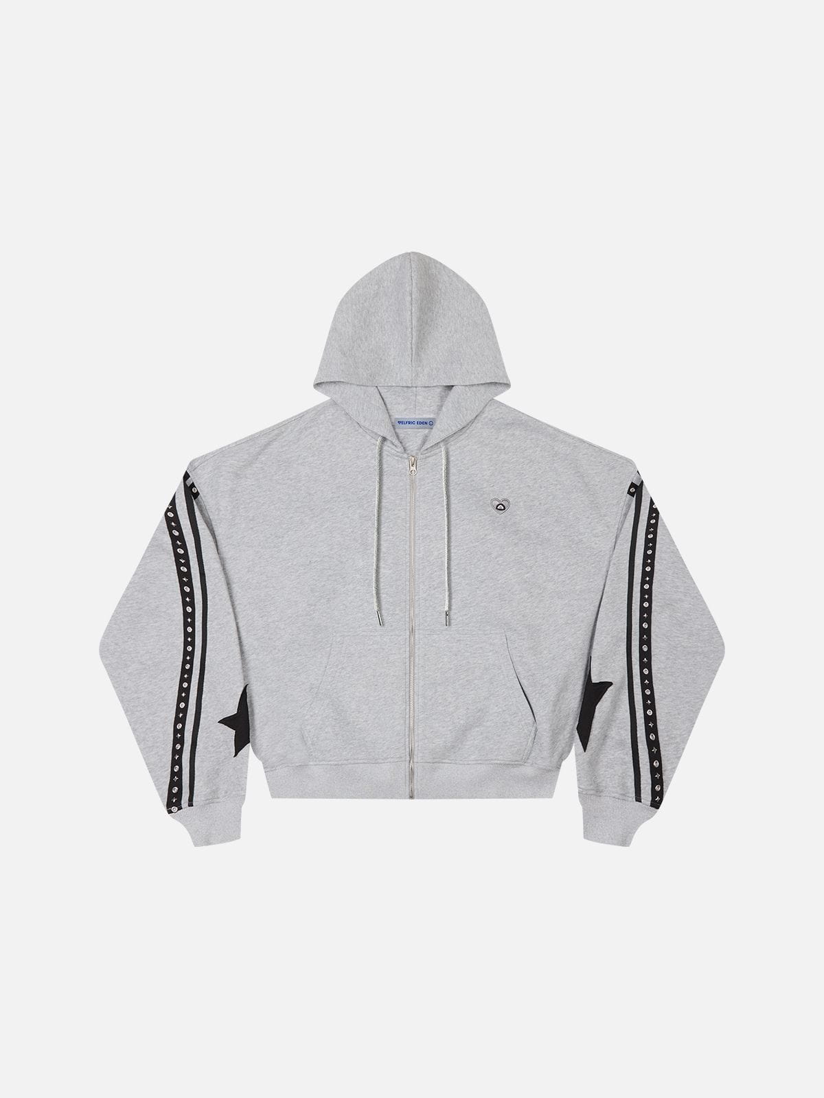 Boxy Panel Zip Up Hoodie product image 4