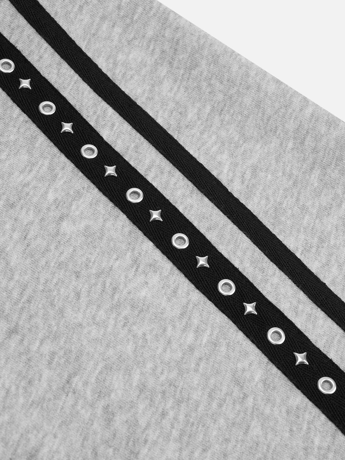Boxy Panel Zip Up Hoodie product image 6