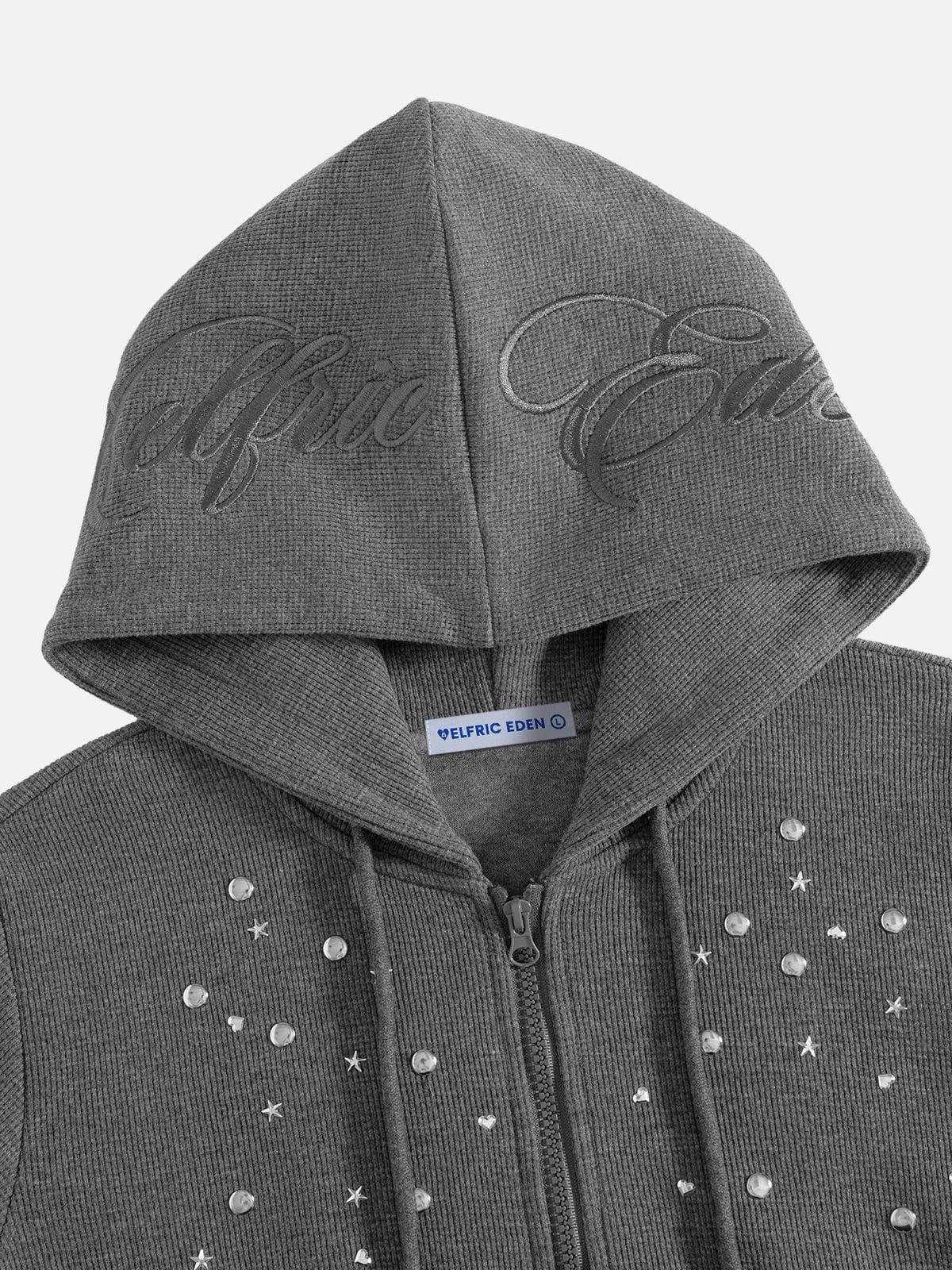 Studded Zip Up Hoodie product image 5