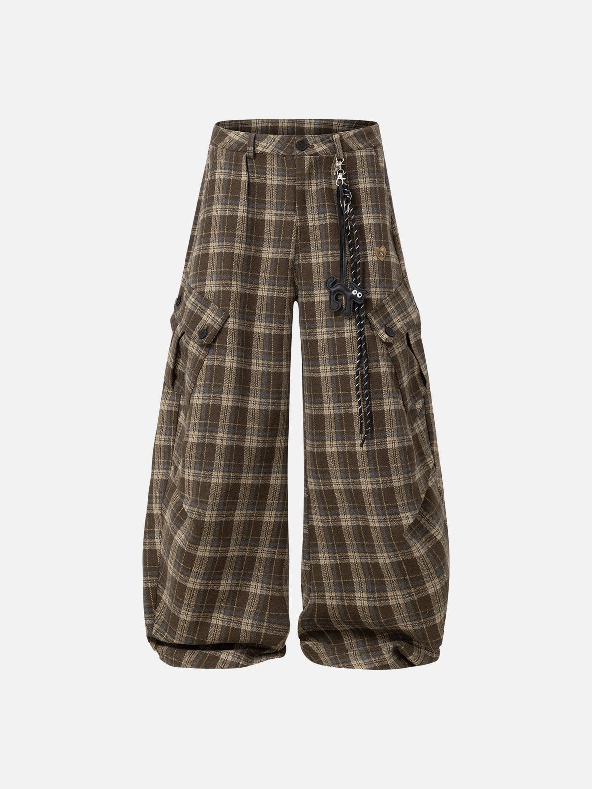 Plaid Baggy Barrel Pants product image 4