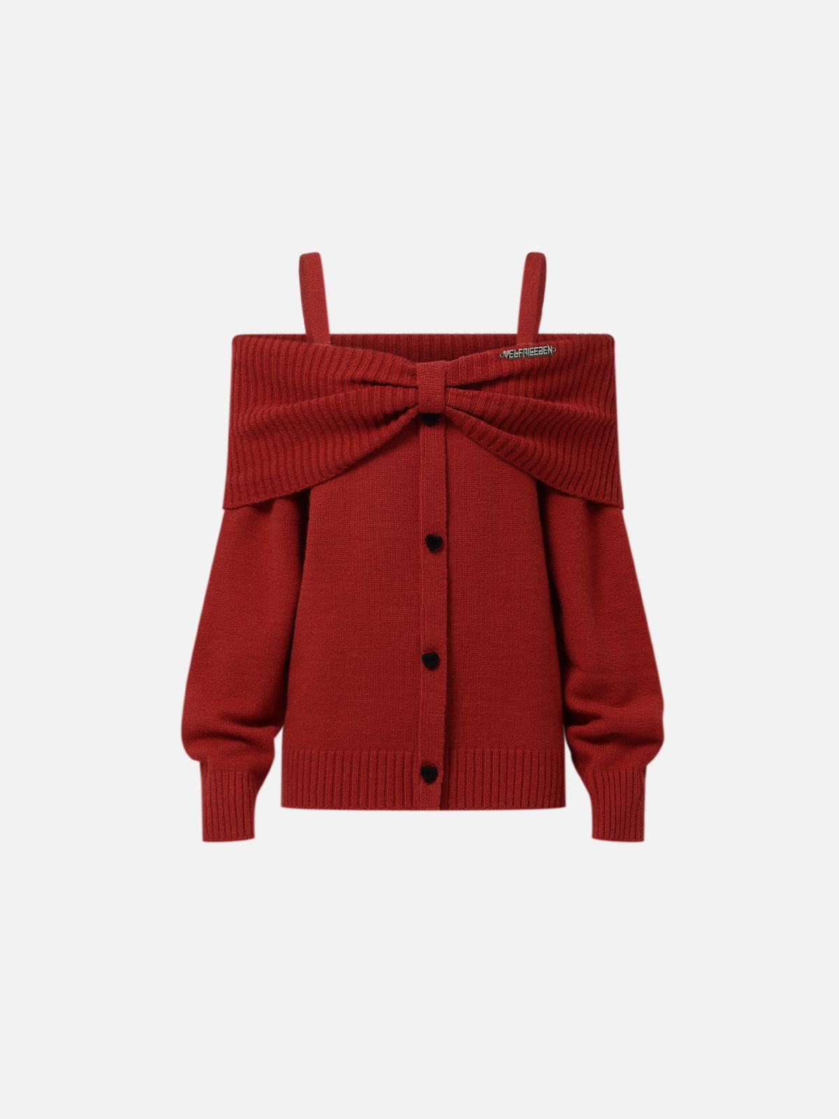 Bow Front Off-The-Shoulder Sweater product image 4
