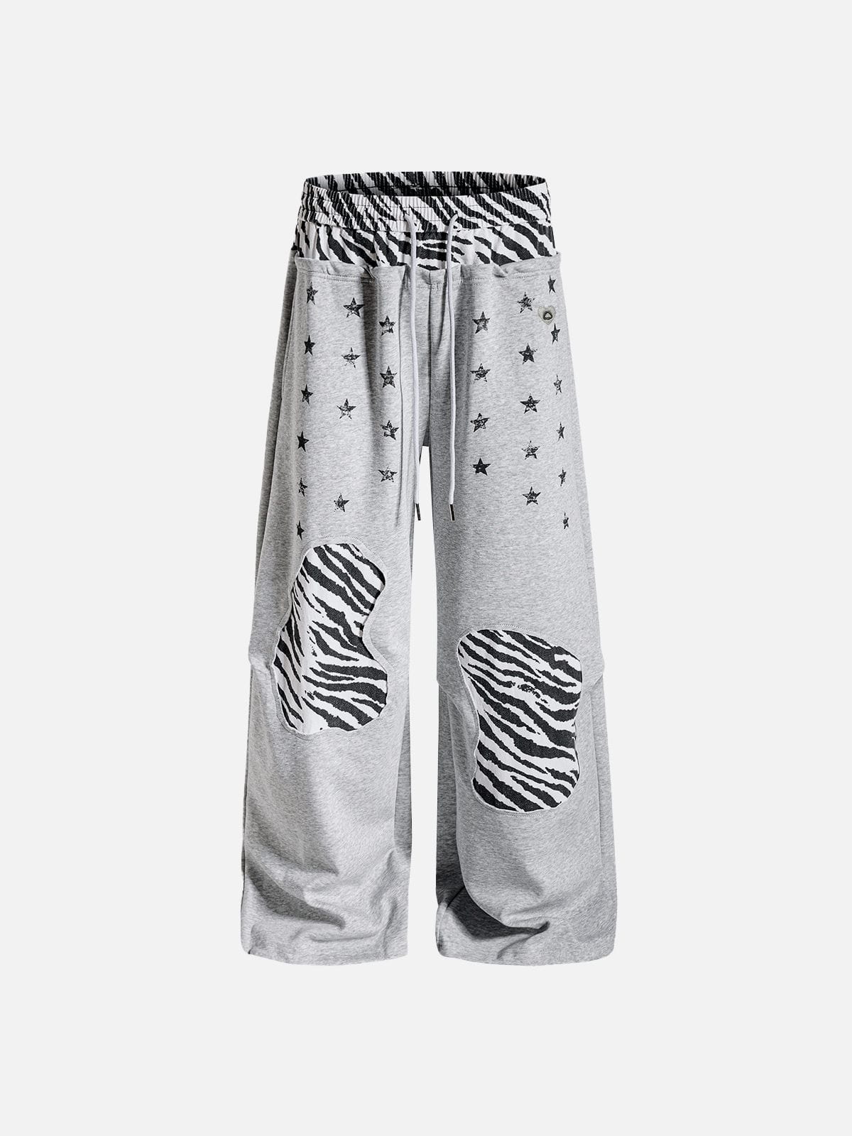 Zebra Patchwork Baggy Sweatpants product image 2