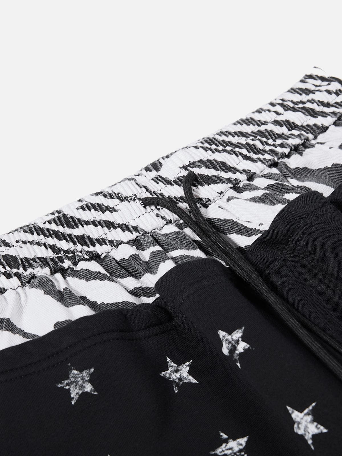 Zebra Patchwork Baggy Sweatpants product image 4