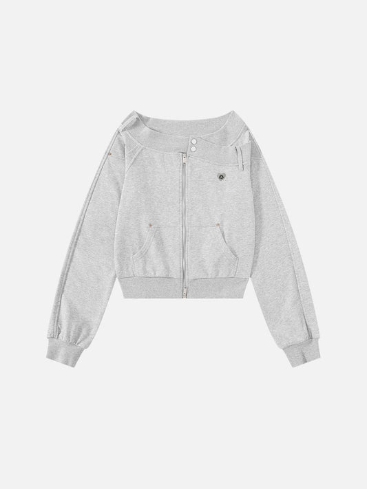 Off-The-Shoulder Sweatshirt product image 1