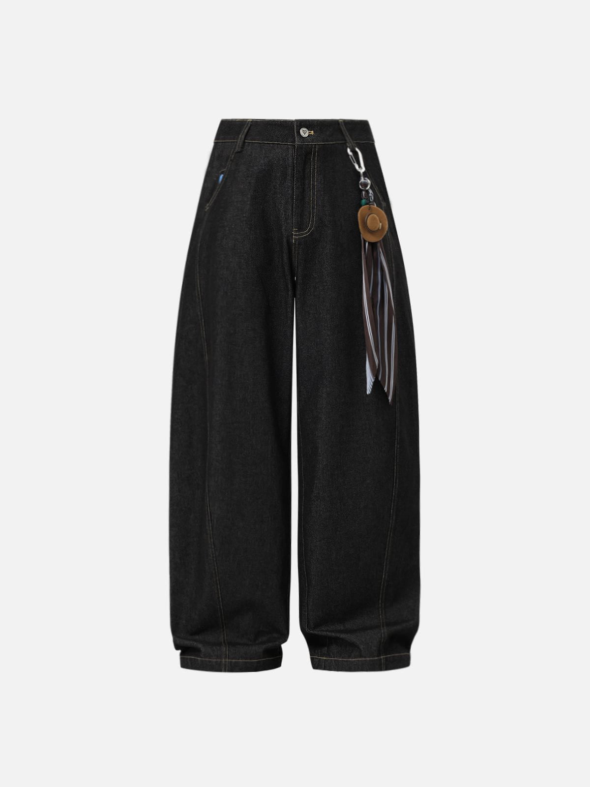 Chain Baggy Barrel Jeans product image 1