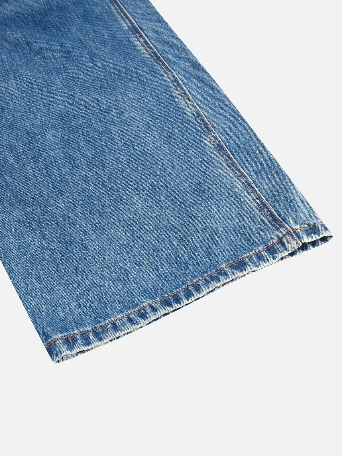 Curved Seam Baggy Barrel Jeans product image 4