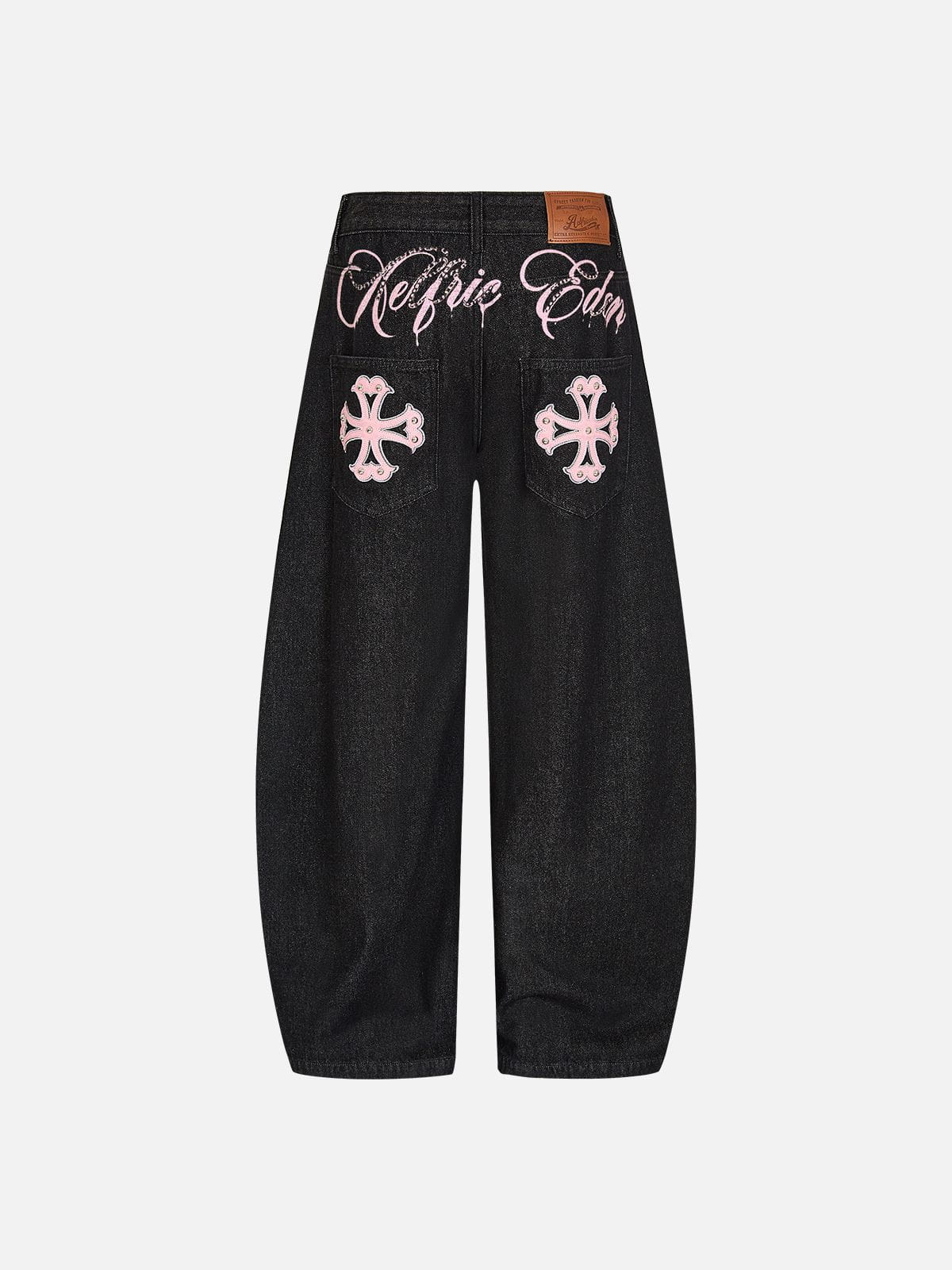 Cross Pocket Baggy Barrel Jeans product image 3