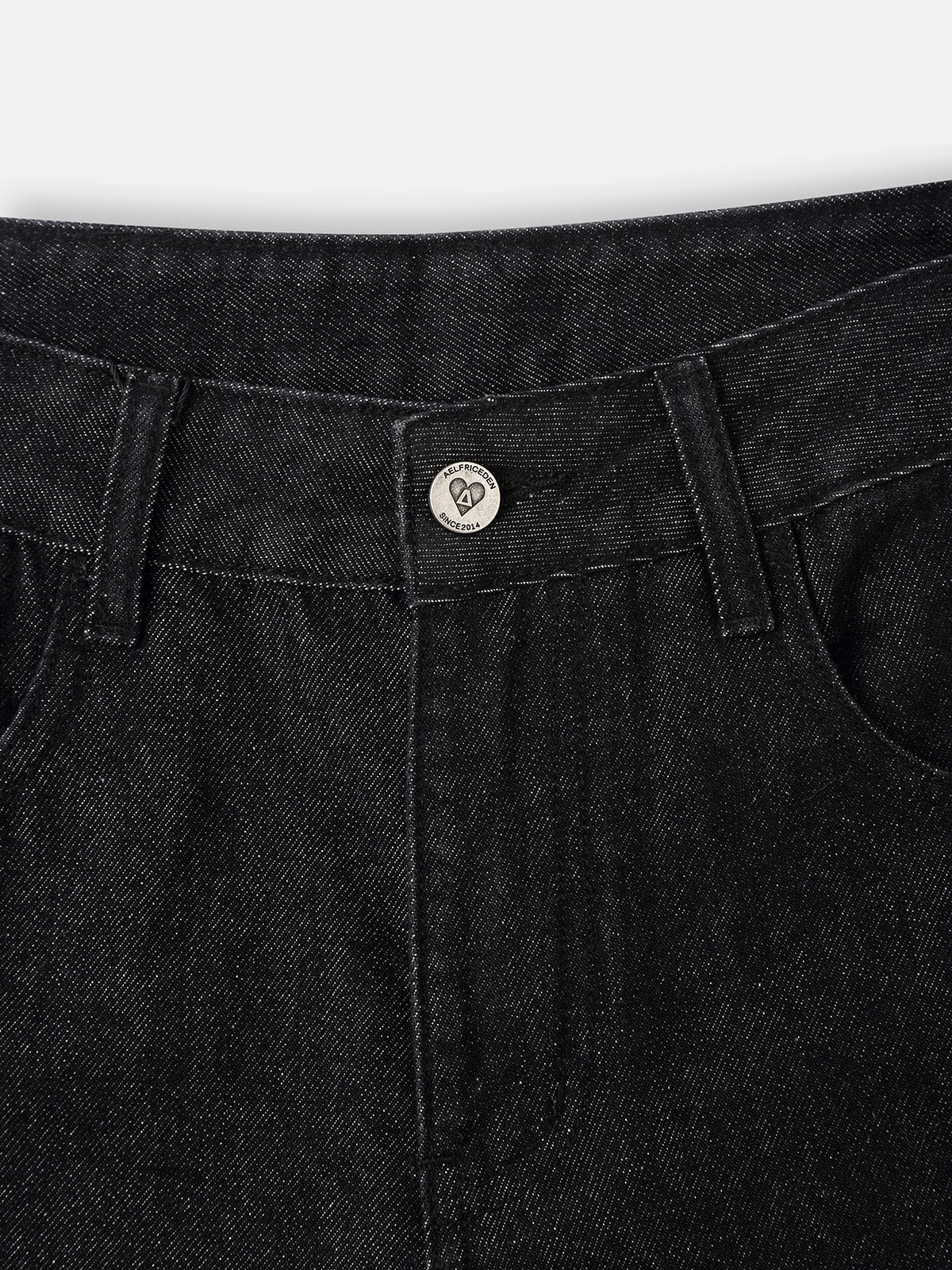 Cross Pocket Baggy Barrel Jeans product image 4