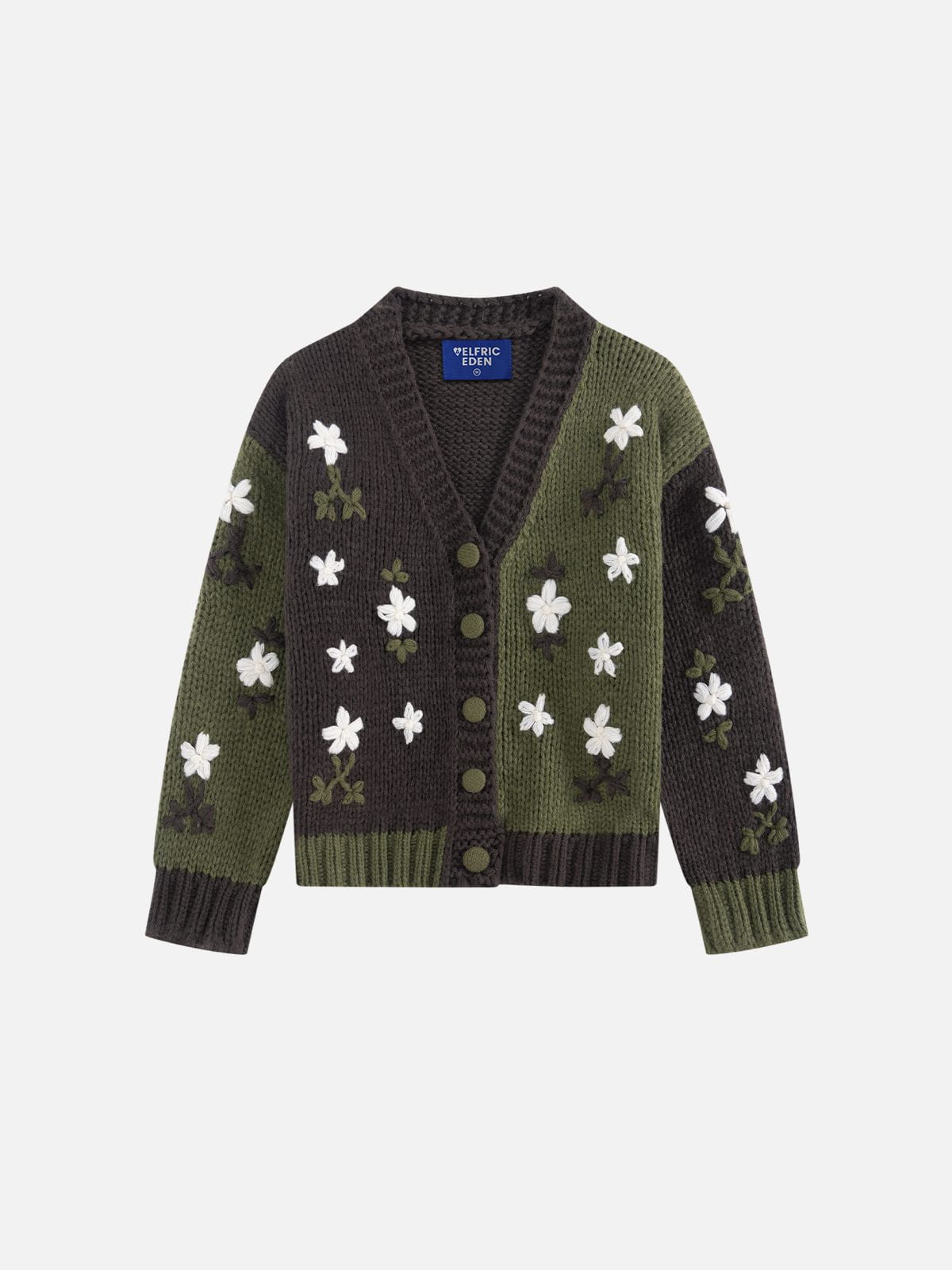 Color Block Floral Cardigan product image 2