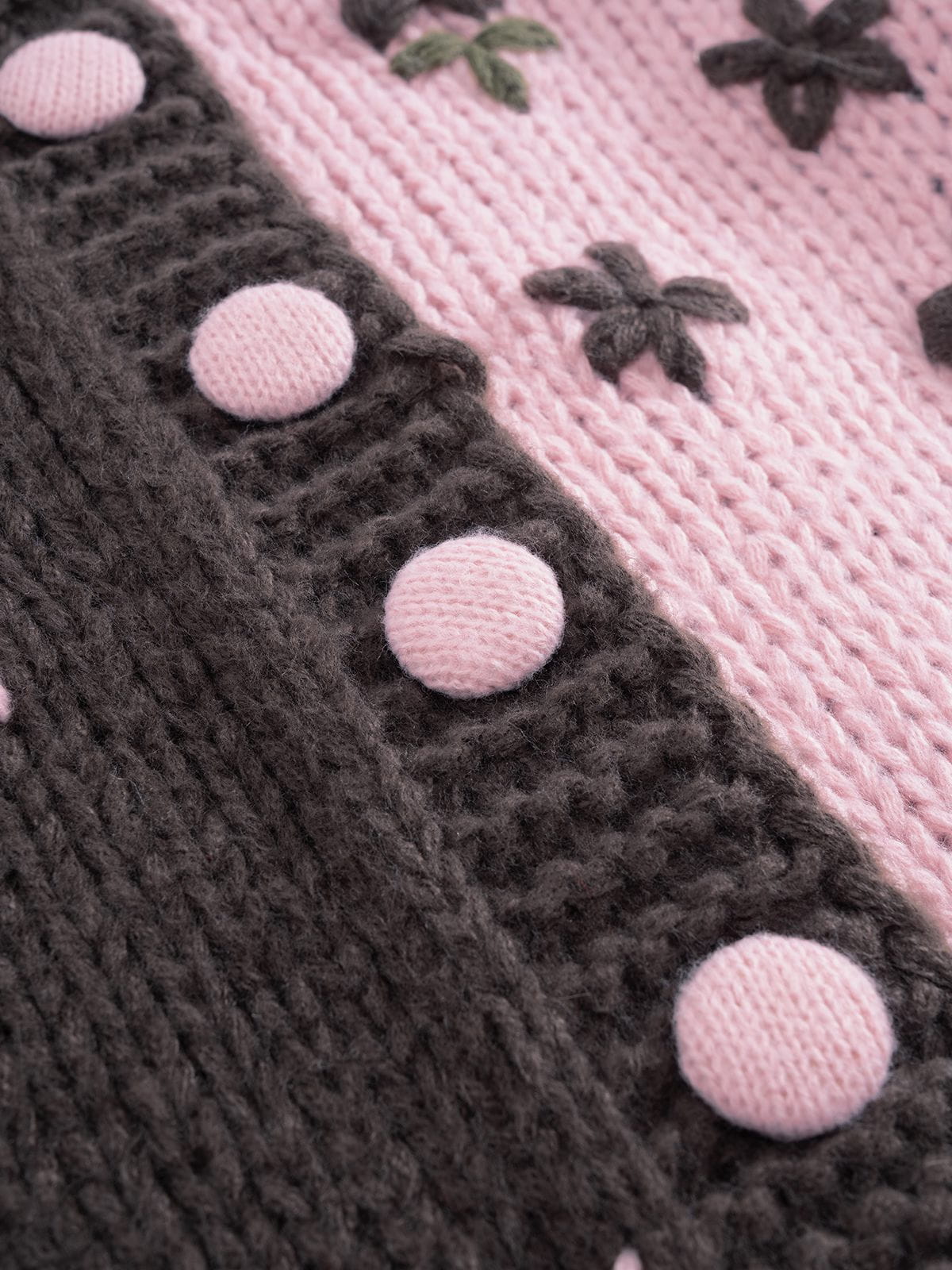 Color Block Floral Cardigan product image 5