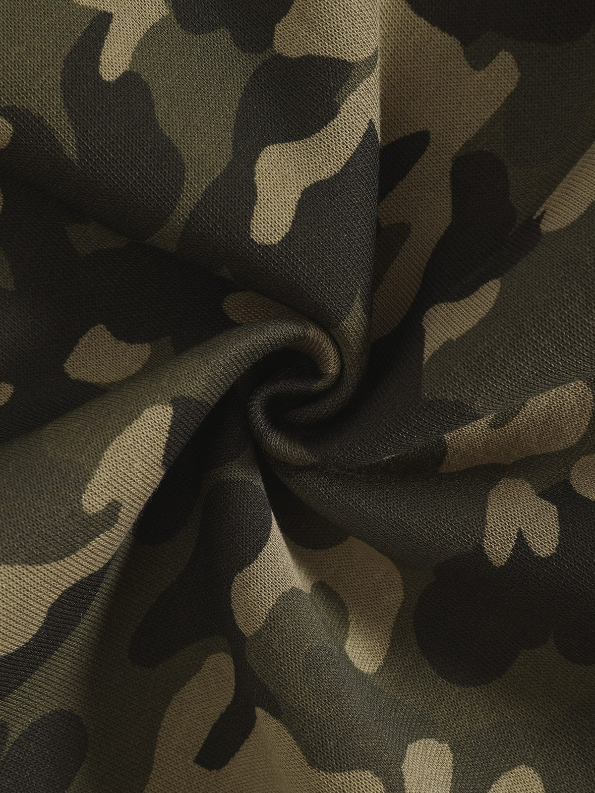 CAMO Faux Fur Zip Up Hoodie product image 10