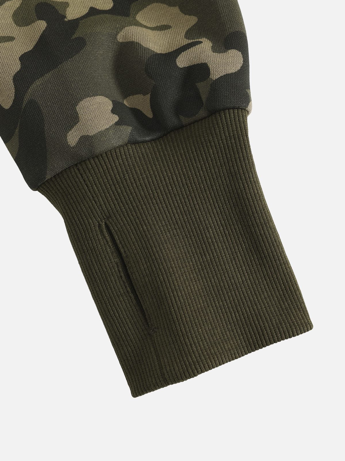 CAMO Faux Fur Zip Up Hoodie product image 9