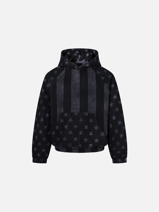 Stripe Star Pullover Hoodie product image 1