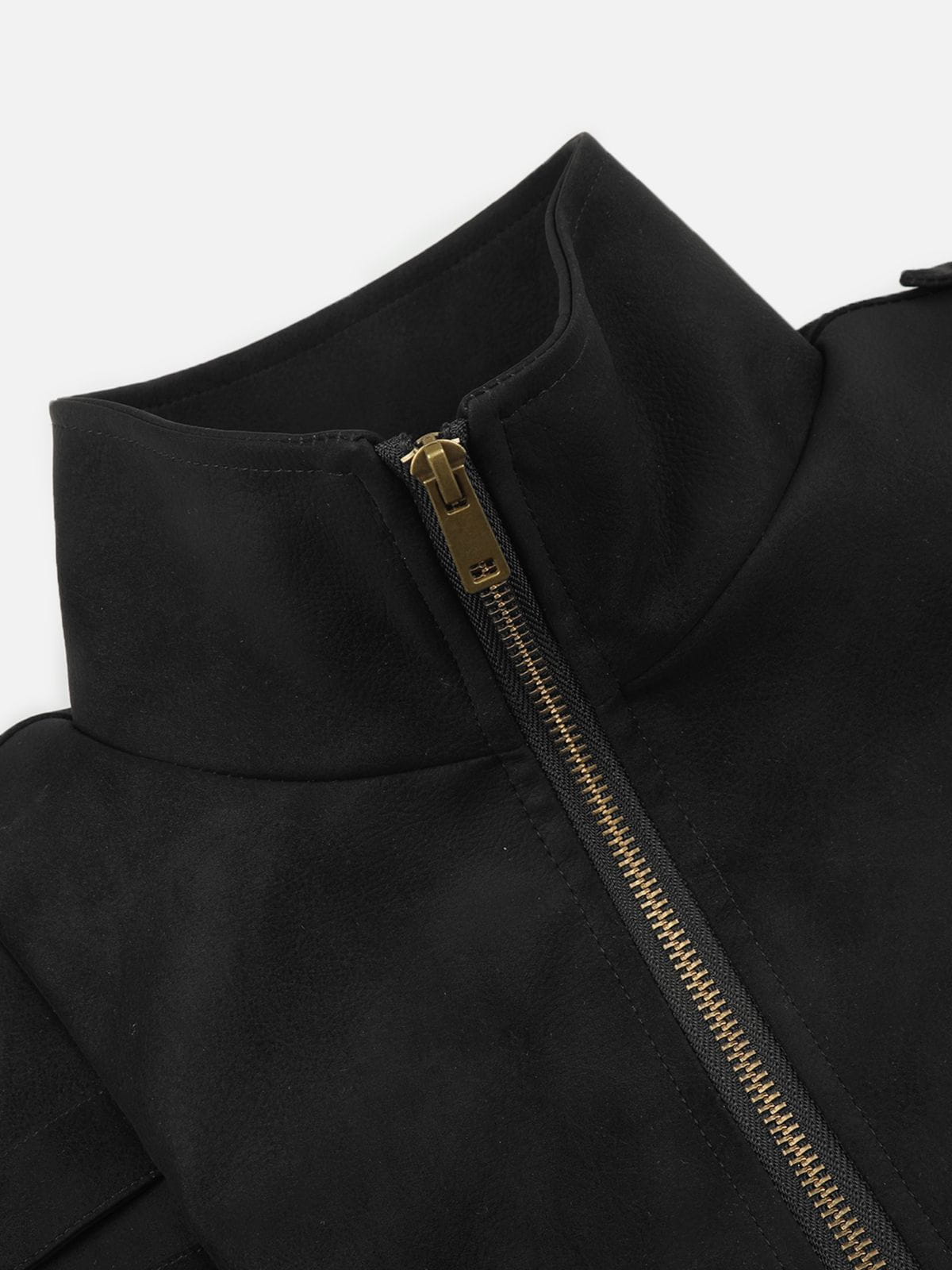 Faux Leather Napoleon Jacket product image 4