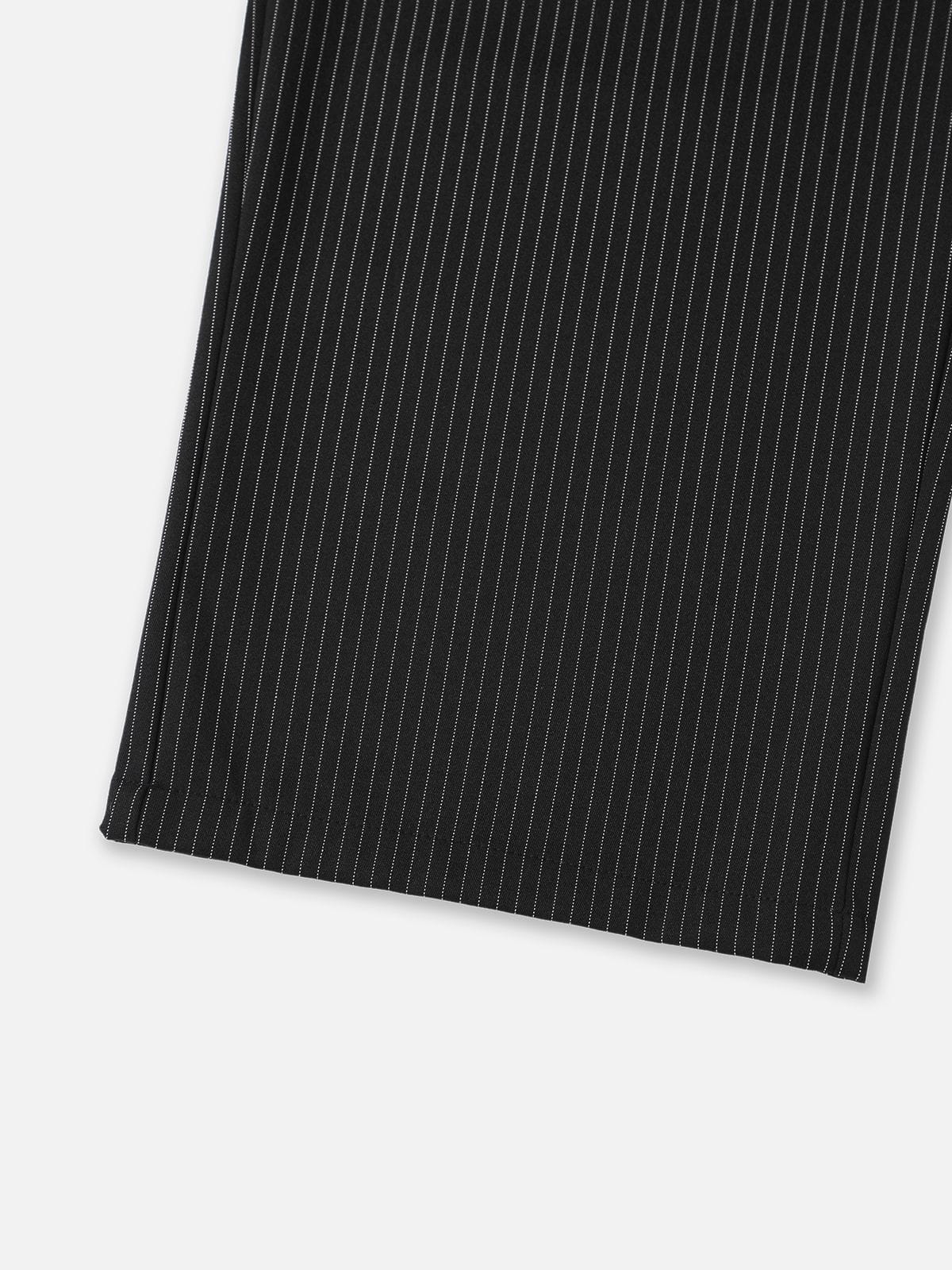 Pinstripe Button Fly Pants product image 6