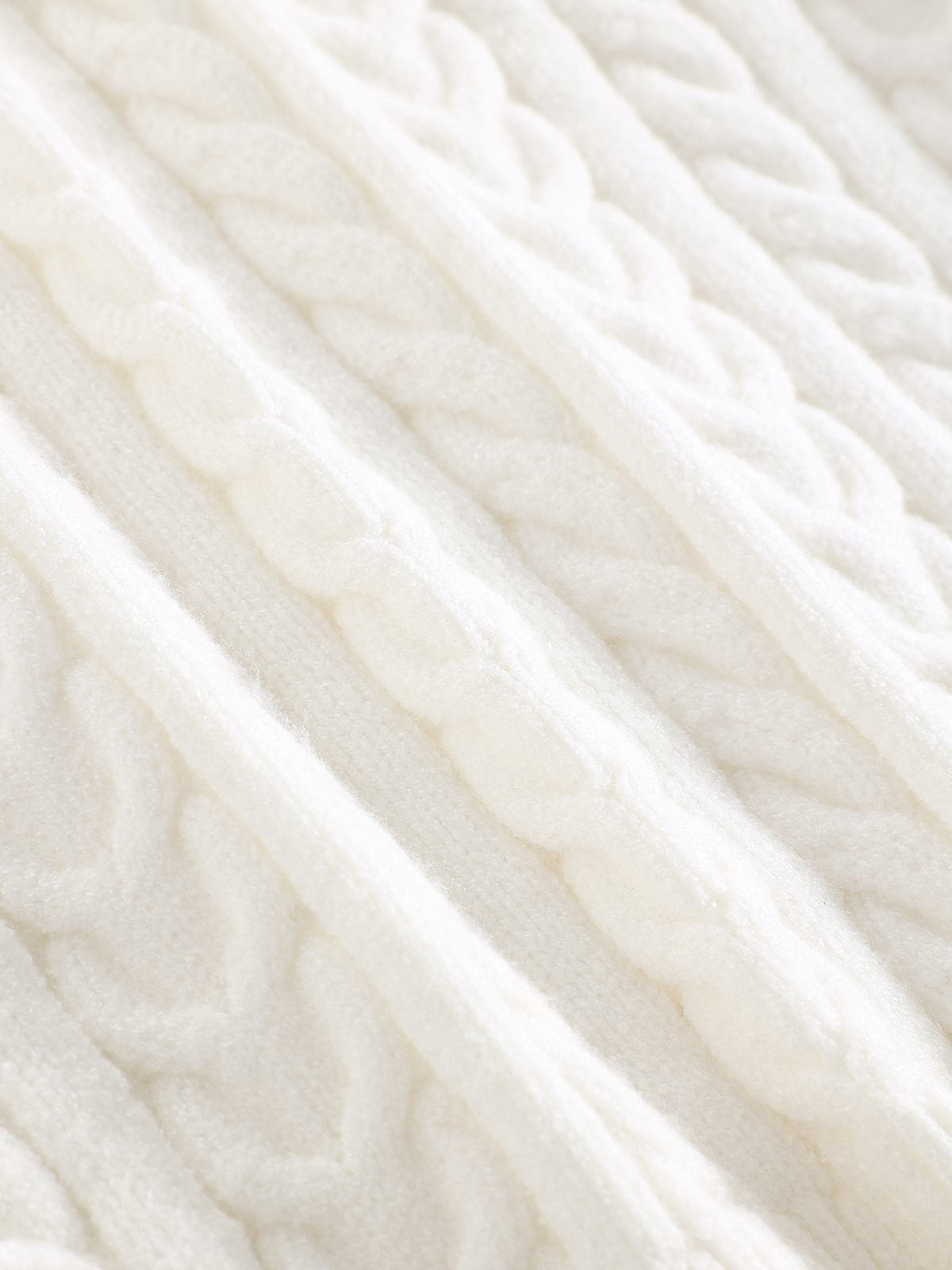 Cable Knit Off-The-Shoulder Sweater product image 4
