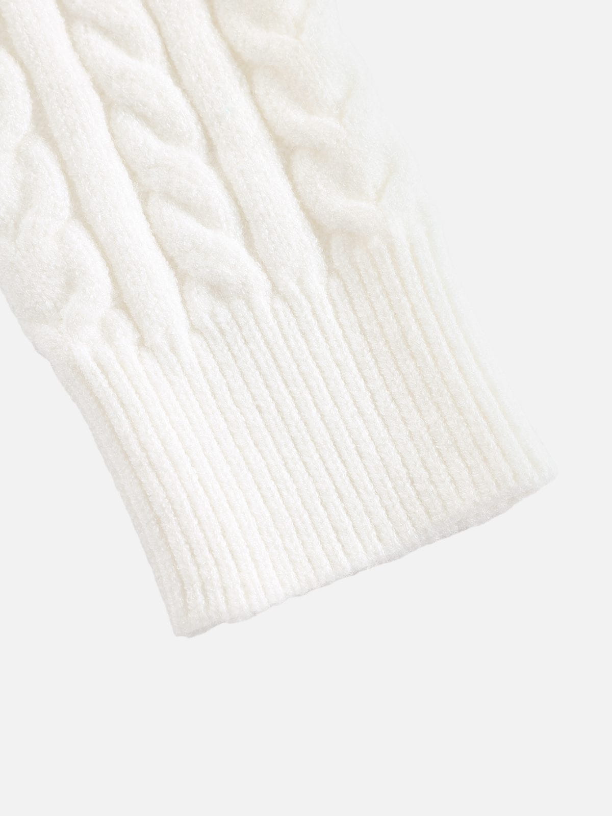 Cable Knit Off-The-Shoulder Sweater product image 5