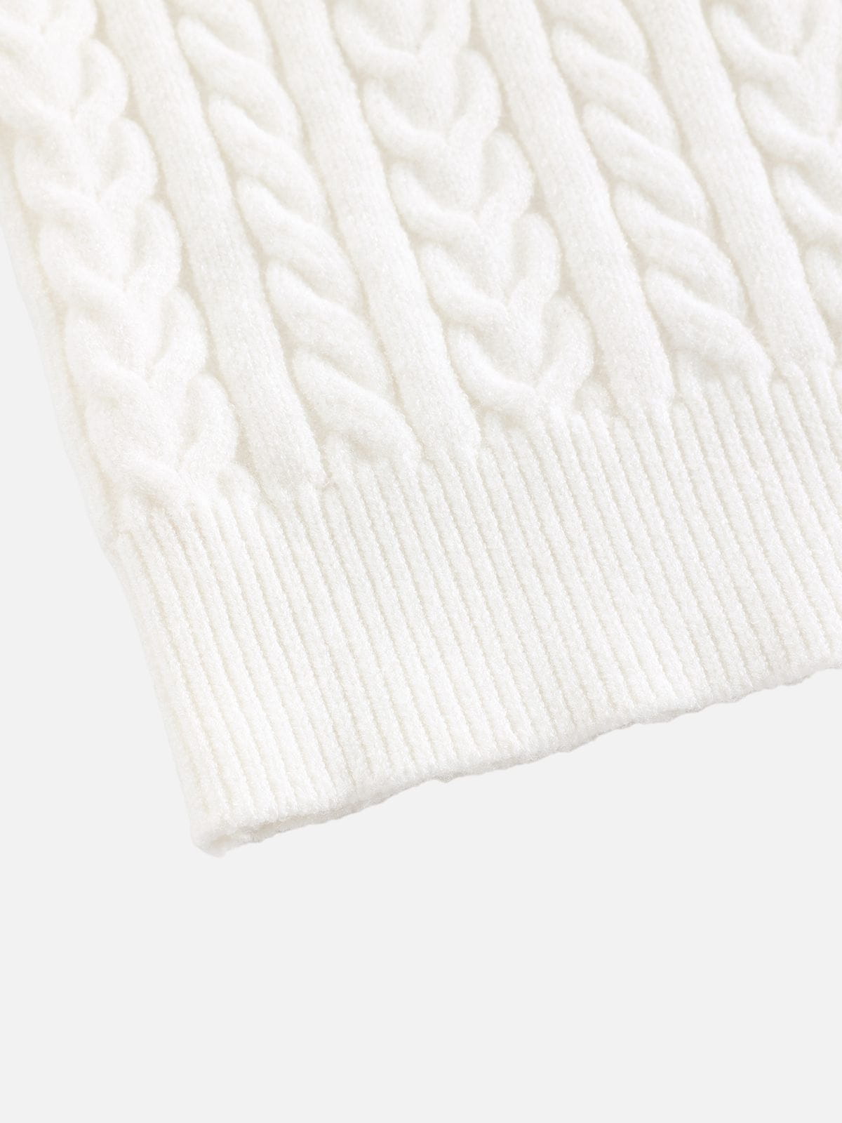 Cable Knit Off-The-Shoulder Sweater product image 6