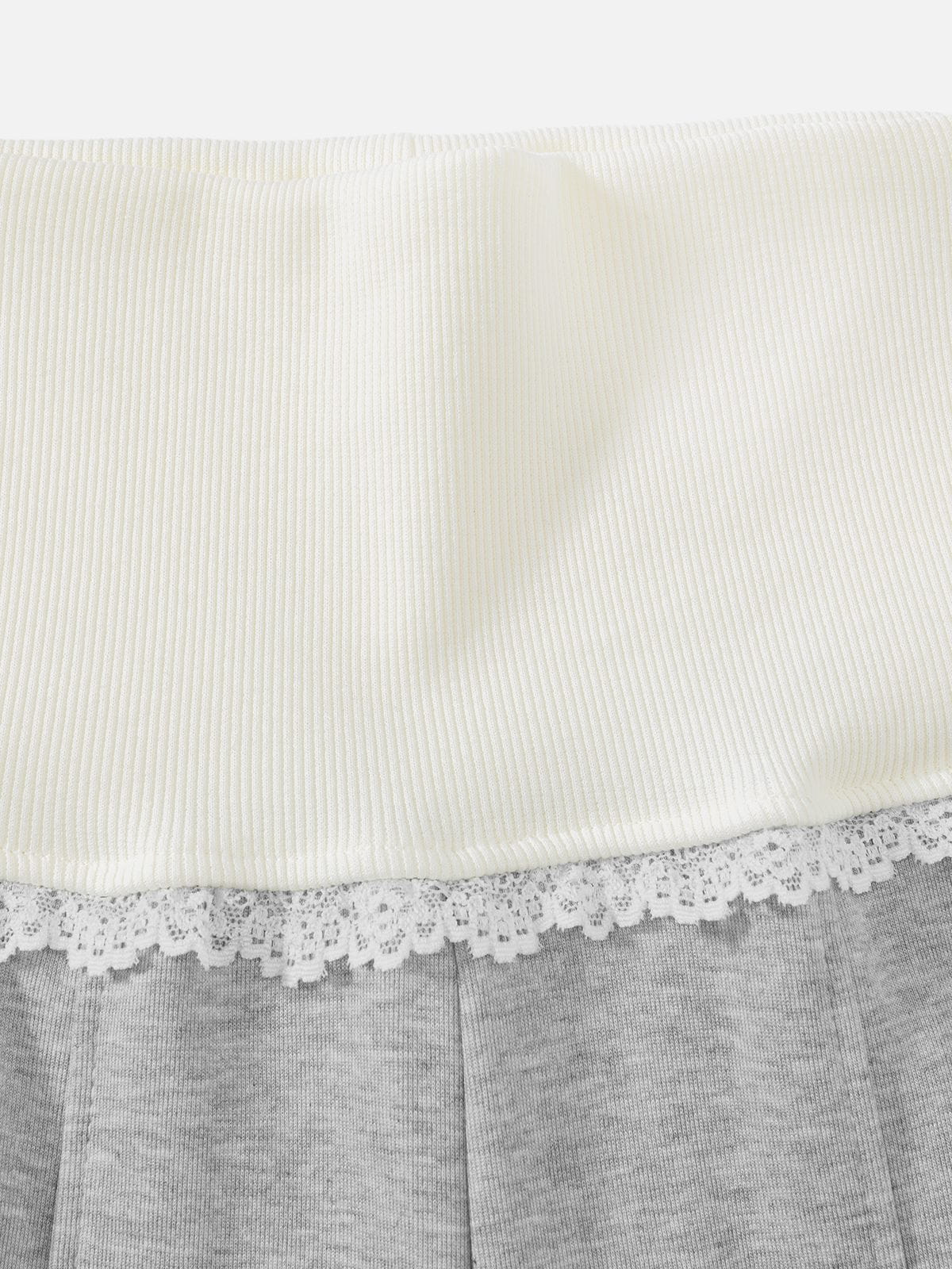 Lace Trim Baggy Sweatpants product image 5