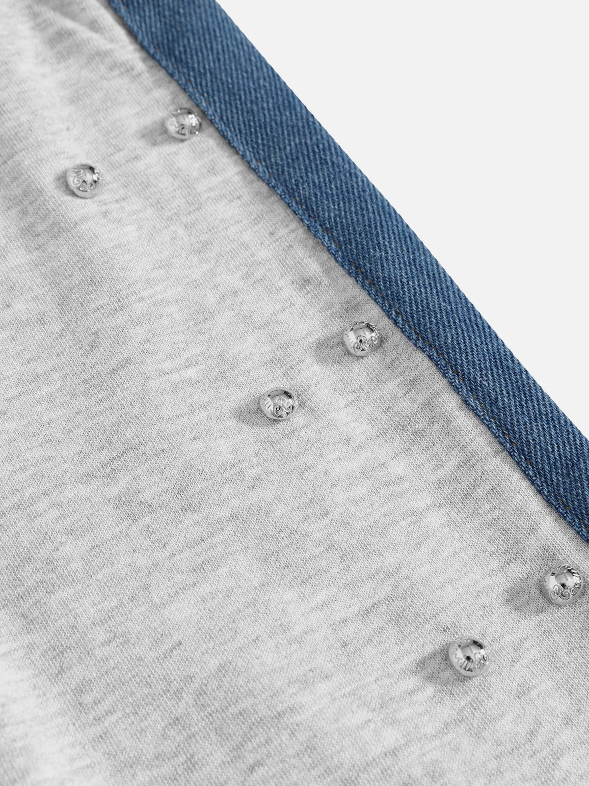 Denim Patchwork Sweatpants product image 4