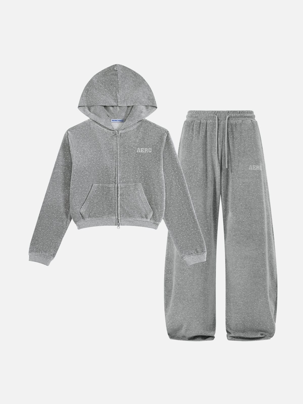 Rhinestone Hoodie Sets product image 3