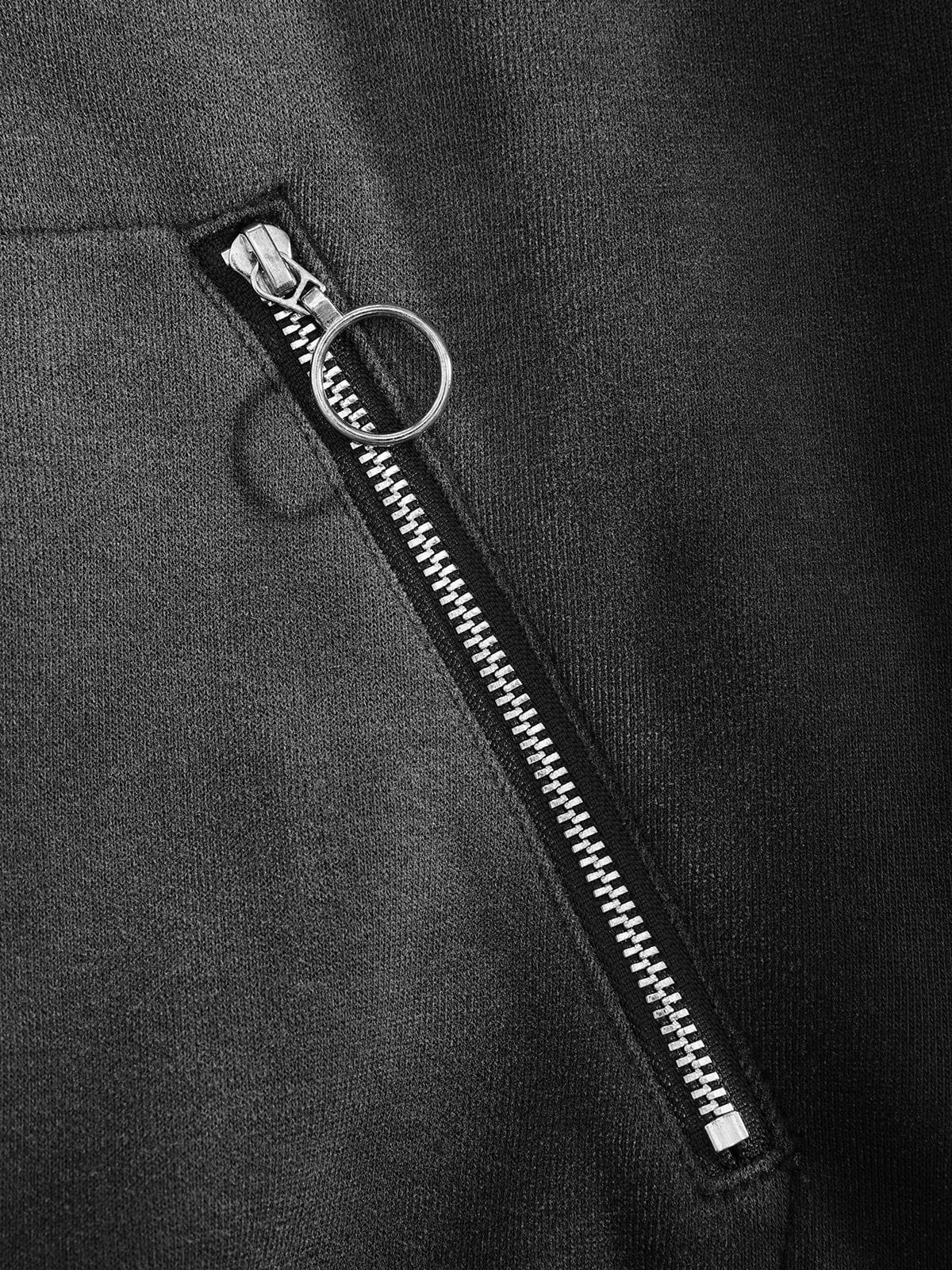 Ring Detail Zip Up Hoodie product image 7