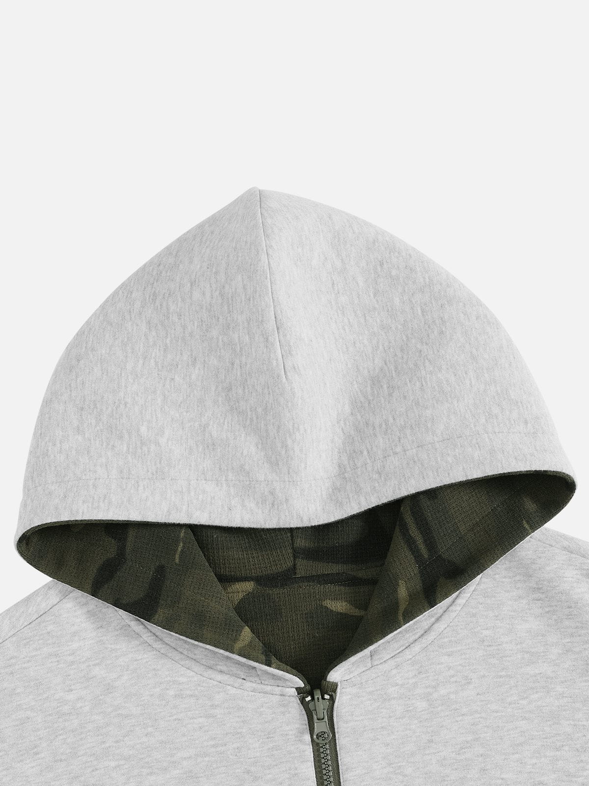 Boxy Reversible CAMO Zip Up Hoodie product image 10
