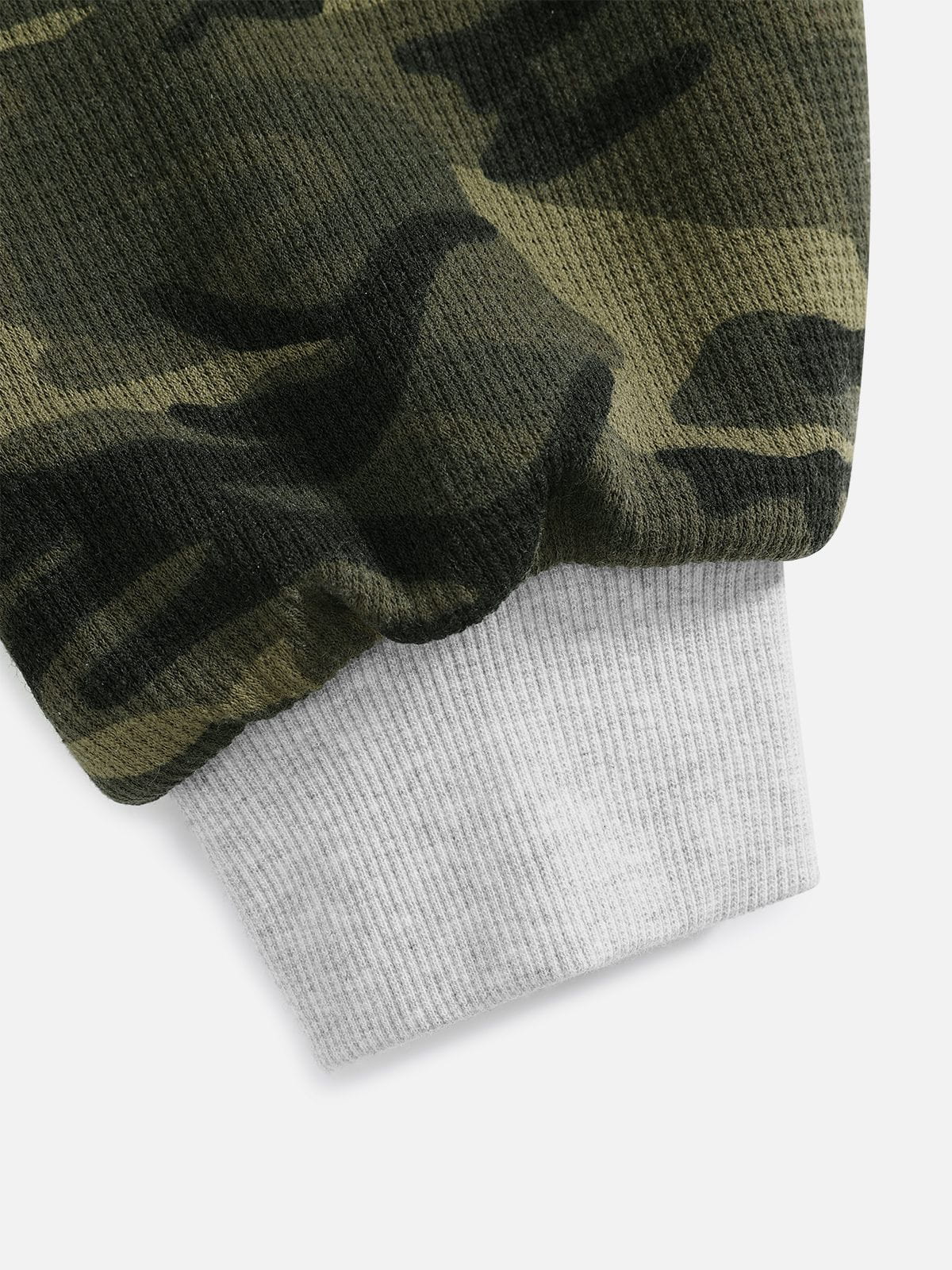 Boxy Reversible CAMO Zip Up Hoodie product image 7