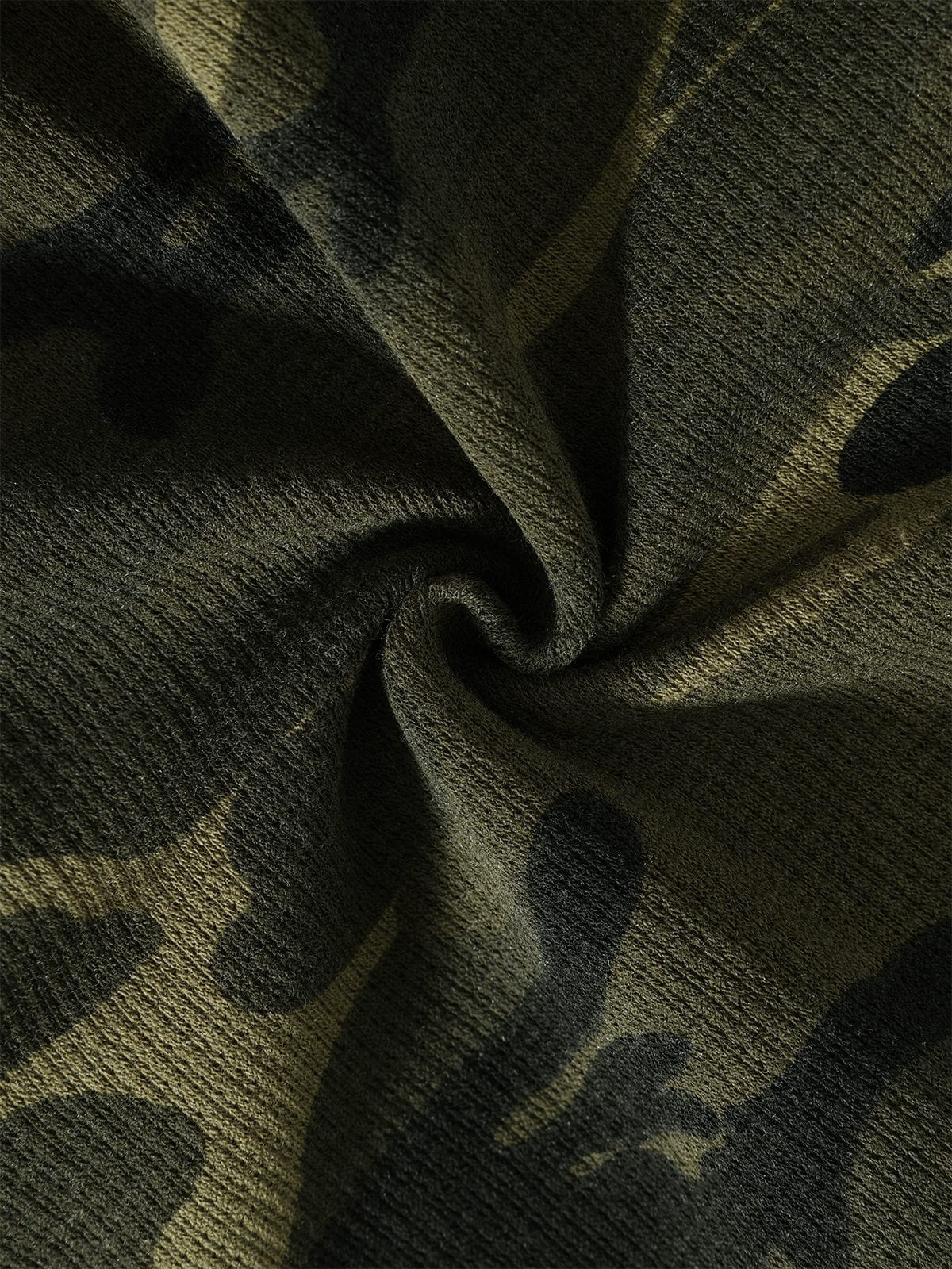 Boxy Reversible CAMO Zip Up Hoodie product image 9