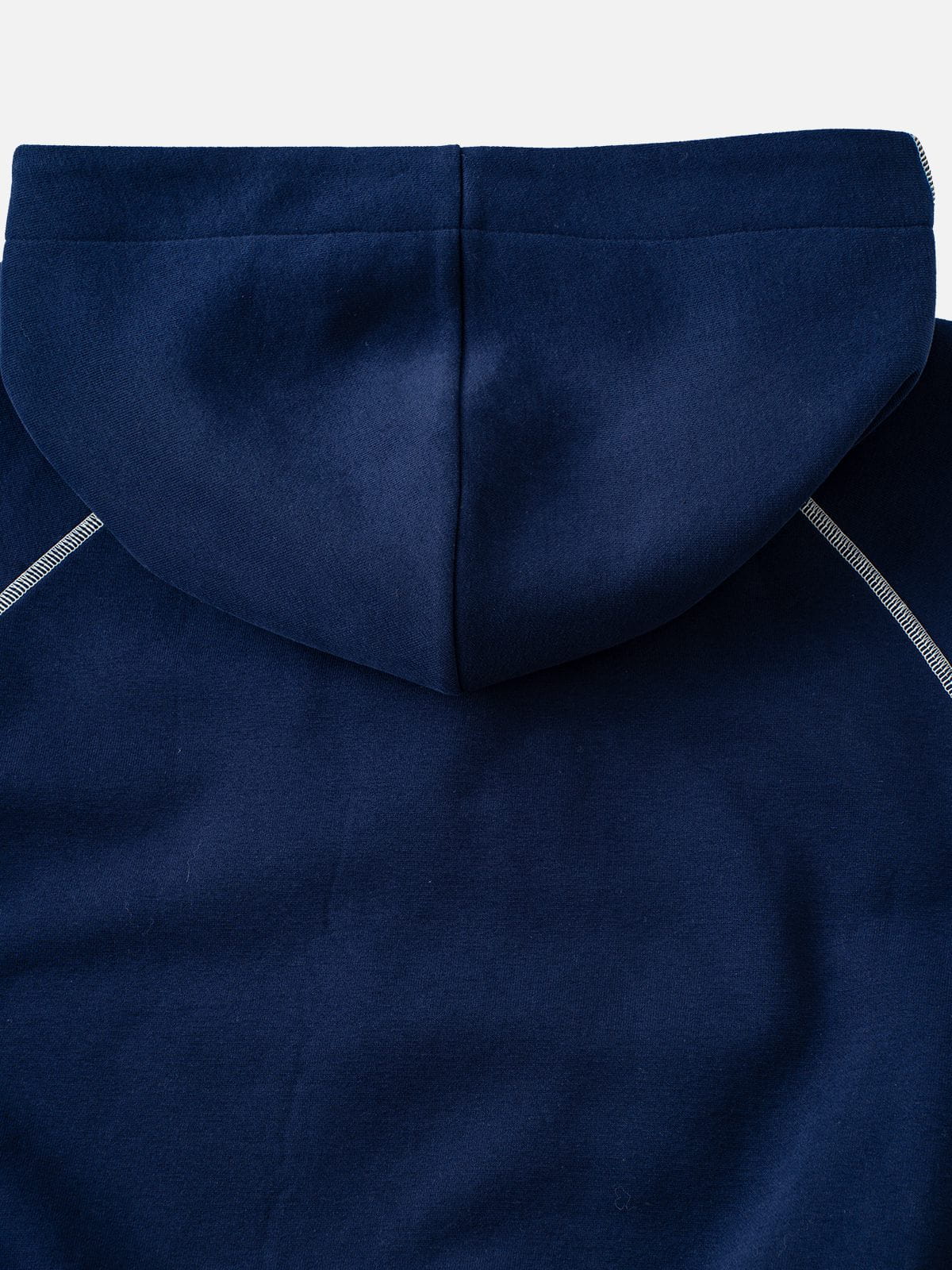 Boxy Contrast Stitching Pullover Hoodie product image 5