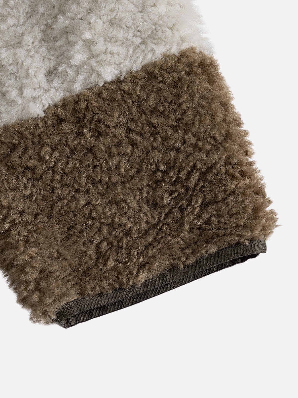 Color Block Fleece Coat product image 5
