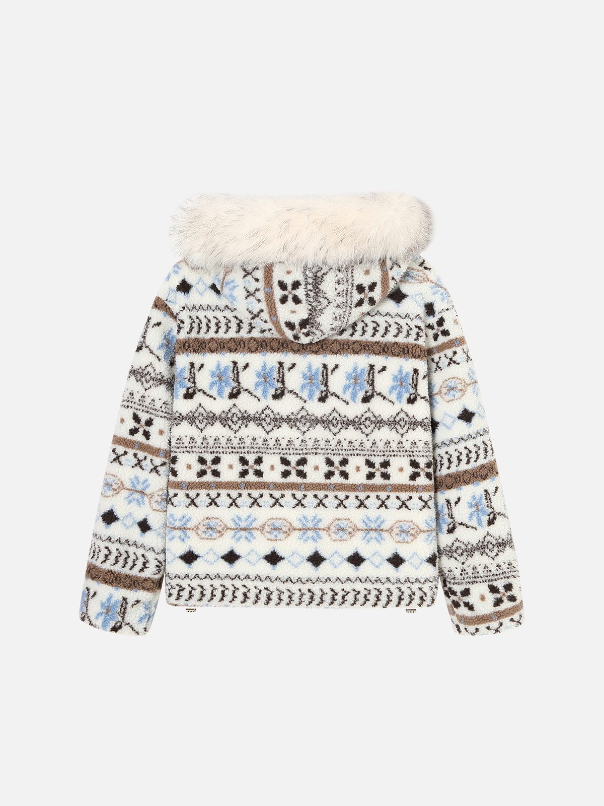 Fair Isle Fleece Coat product image 2