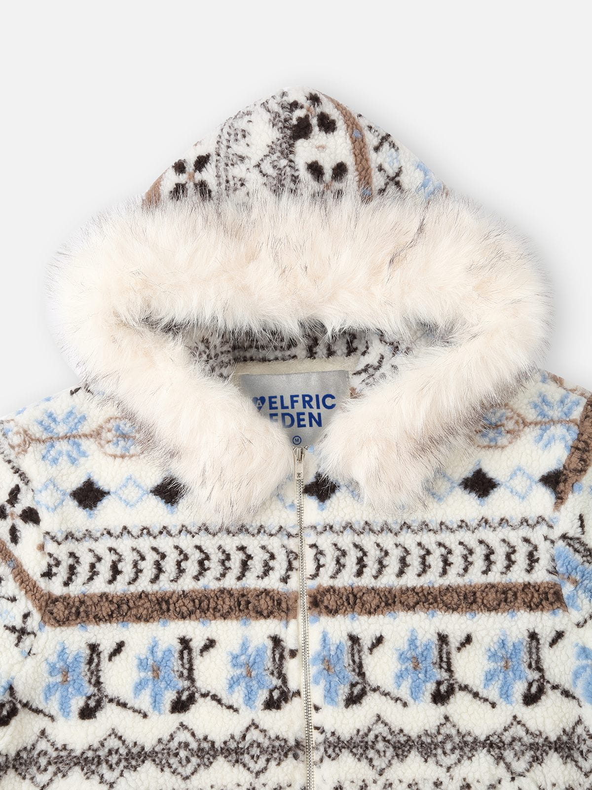 Fair Isle Fleece Coat product image 3