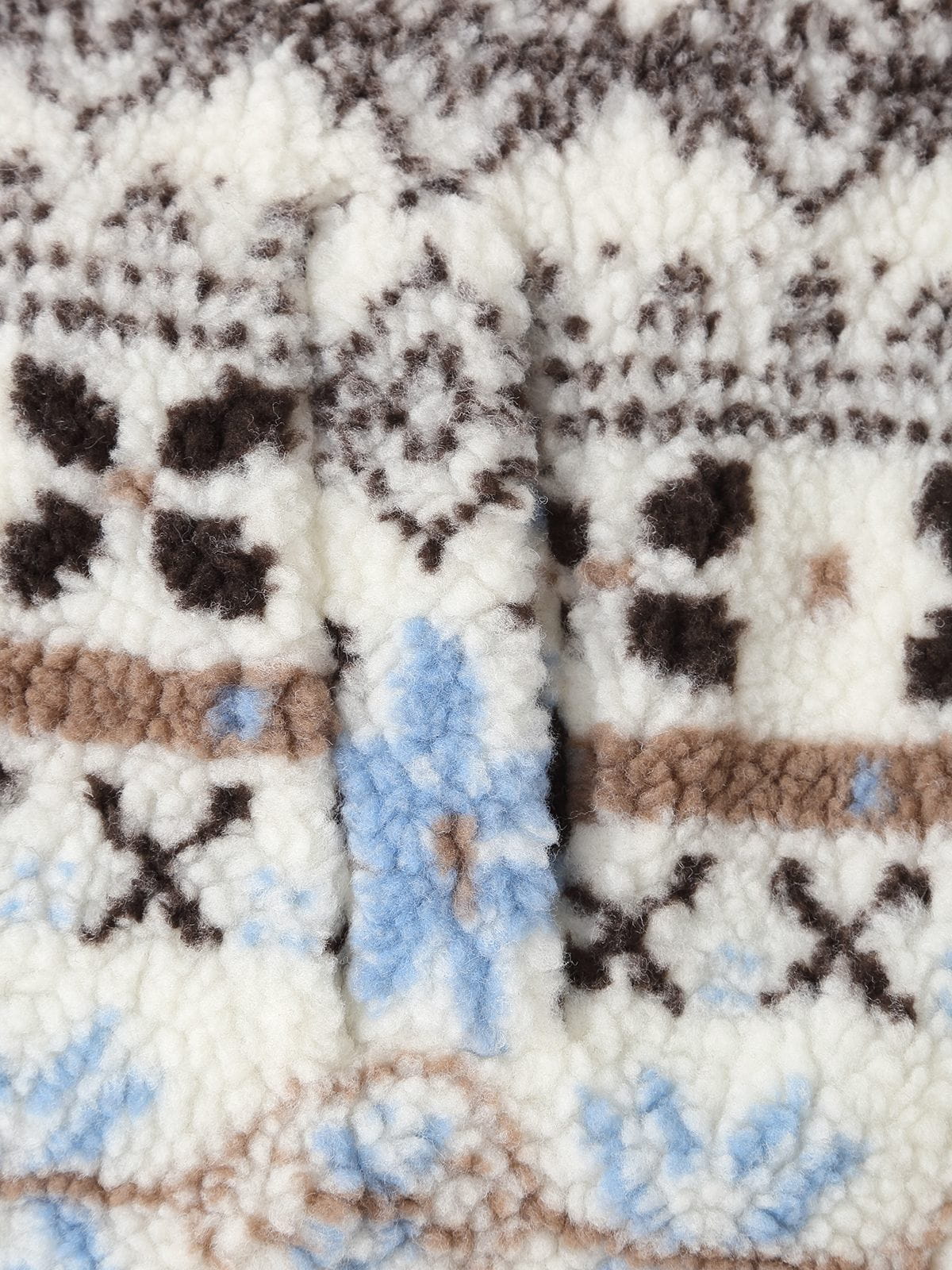 Fair Isle Fleece Coat product image 5
