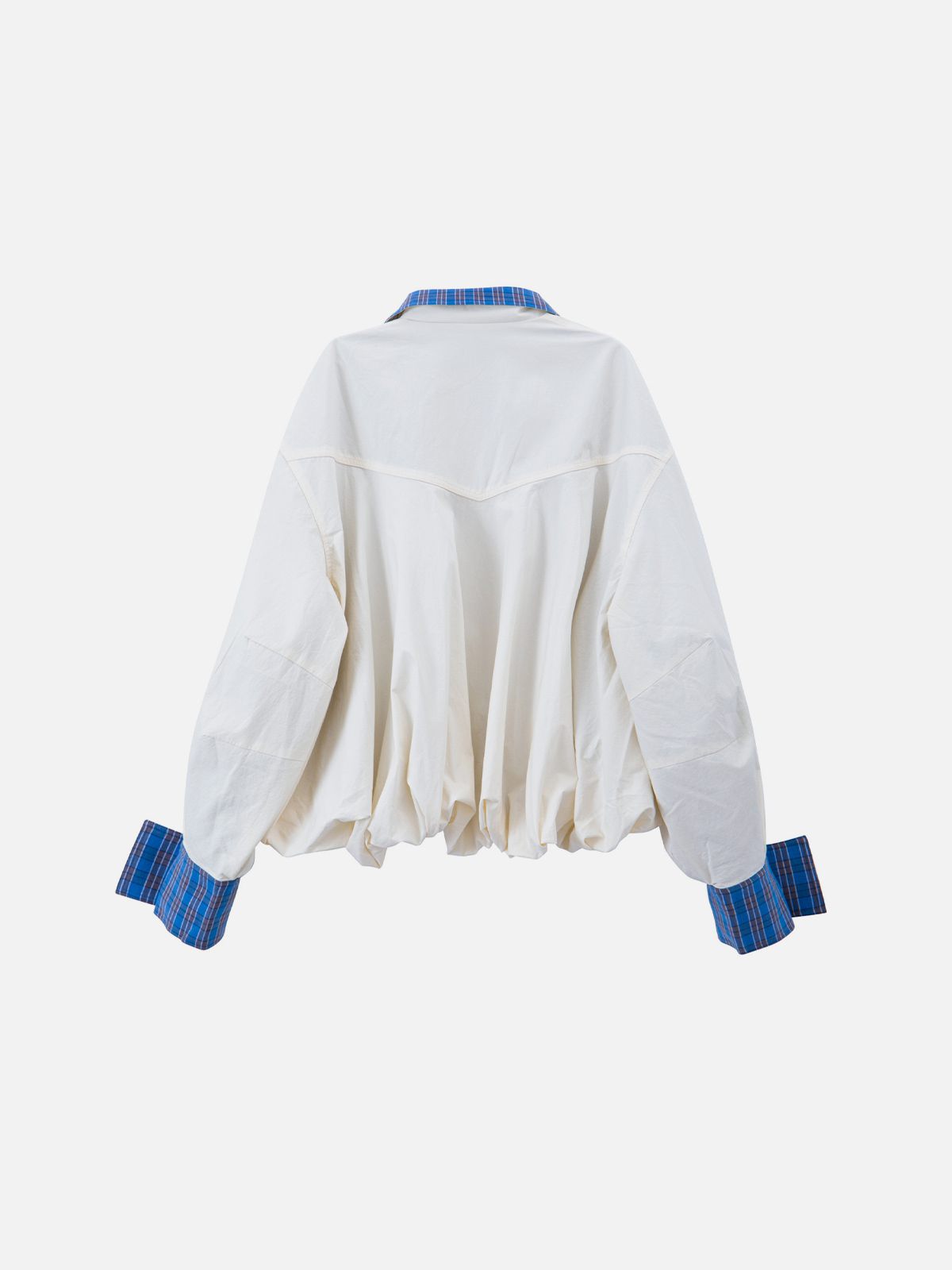 Bubble Hem Plaid Jacket product image 2