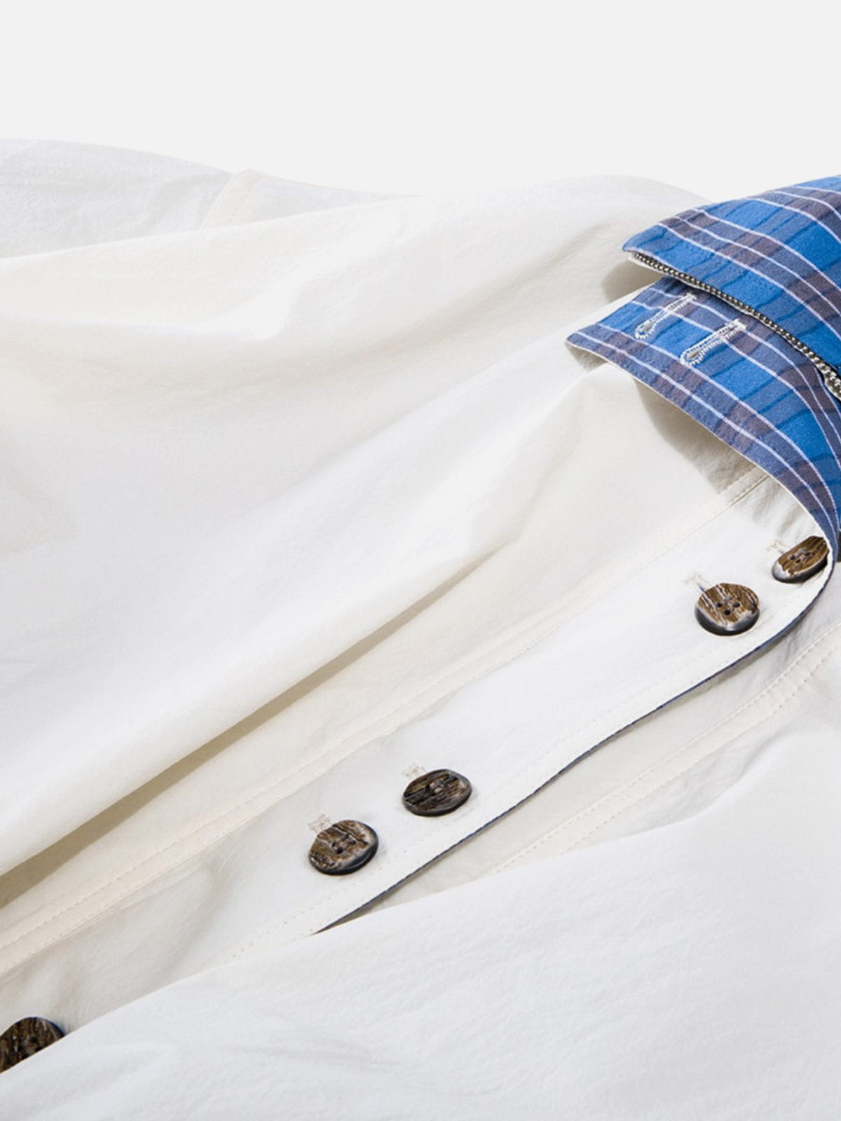 Bubble Hem Plaid Jacket product image 3