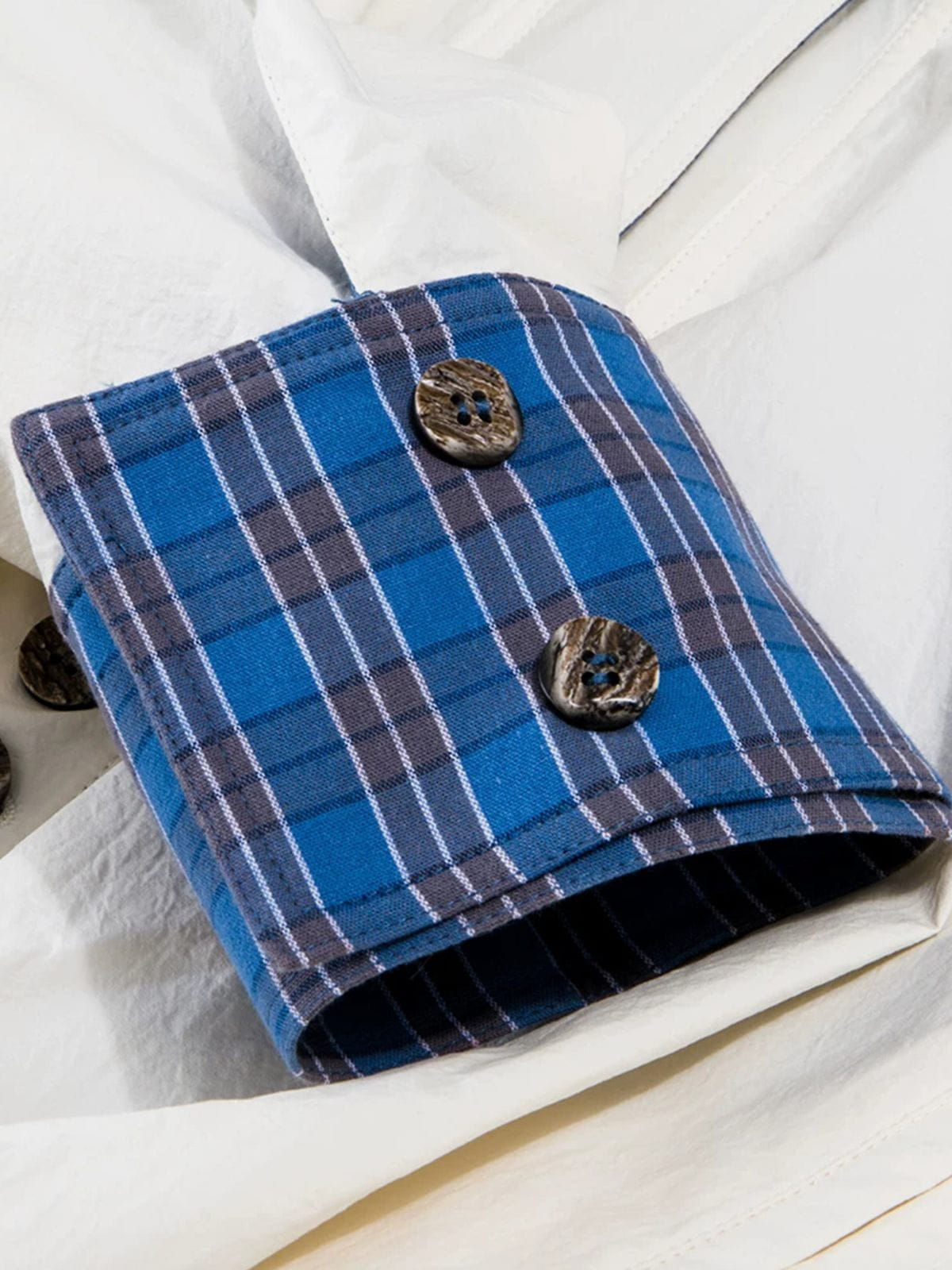 Bubble Hem Plaid Jacket product image 5