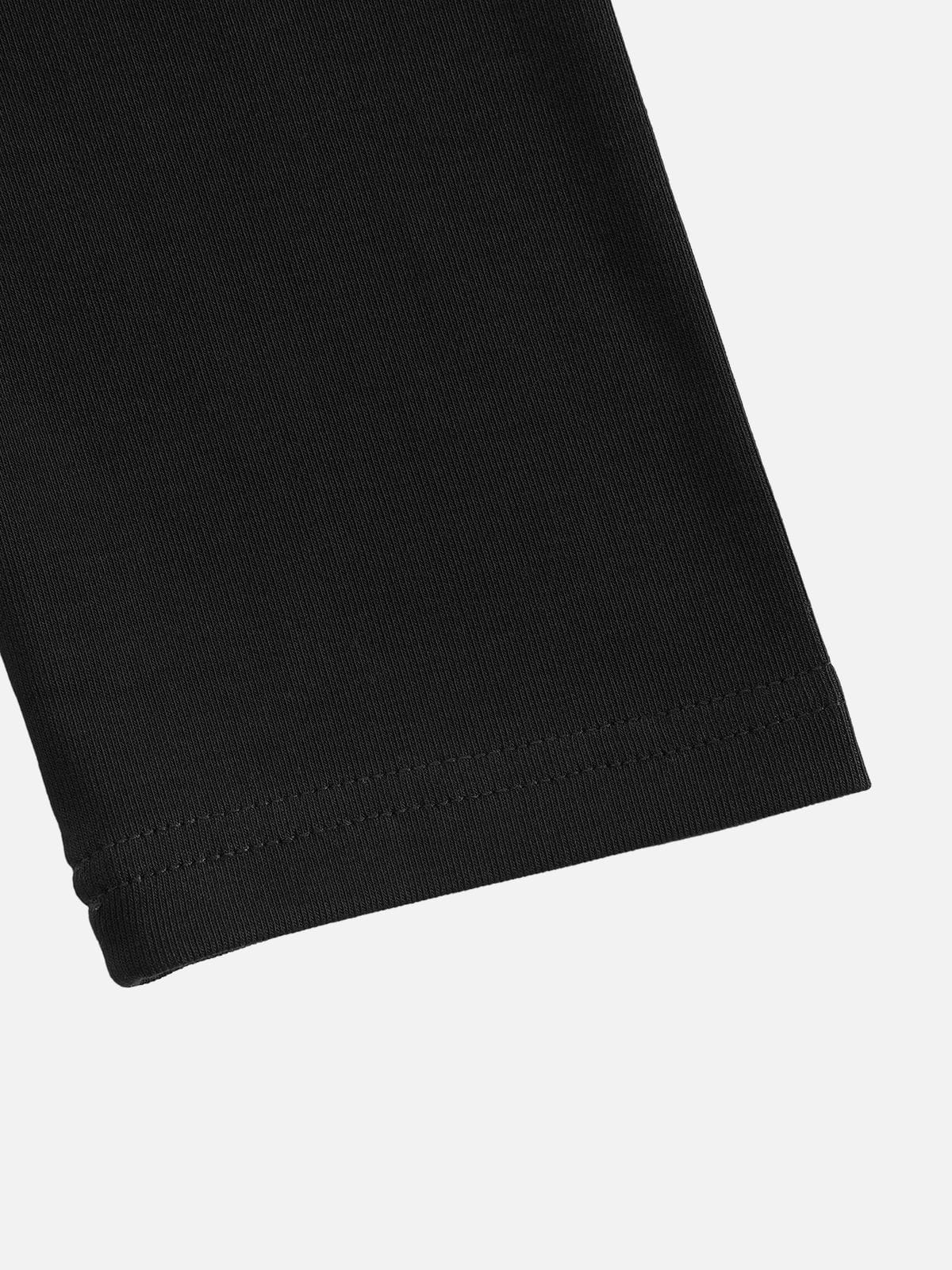 Studded Cross Off-The-Shoulder Long Sleeve Tee product image 6
