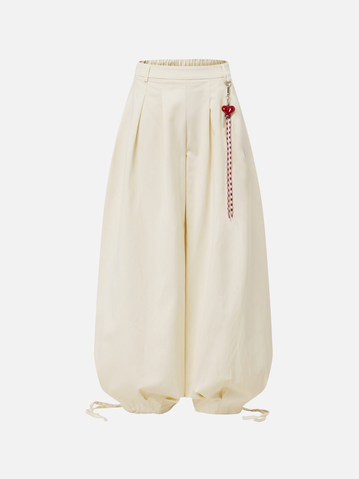 Heart Charm Baggy Barrel Pants product image 3