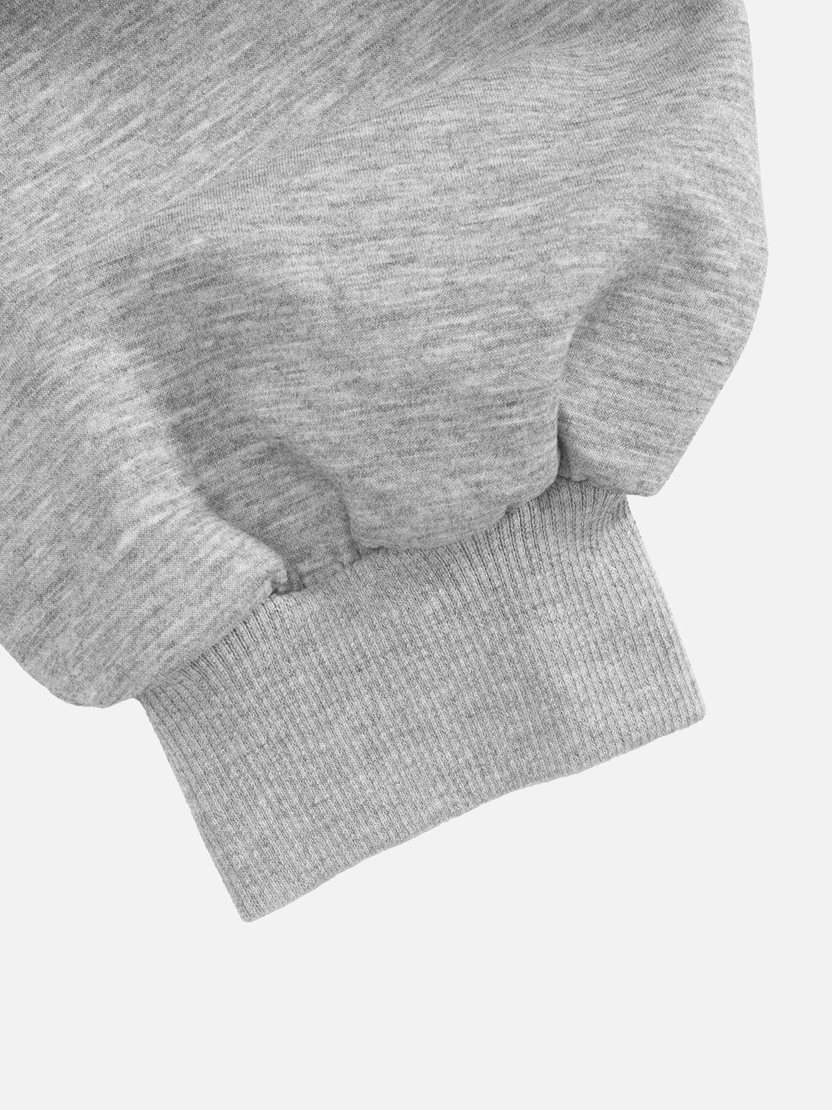 Belted Off-The-Shoulder Pullover Hoodie product image 5