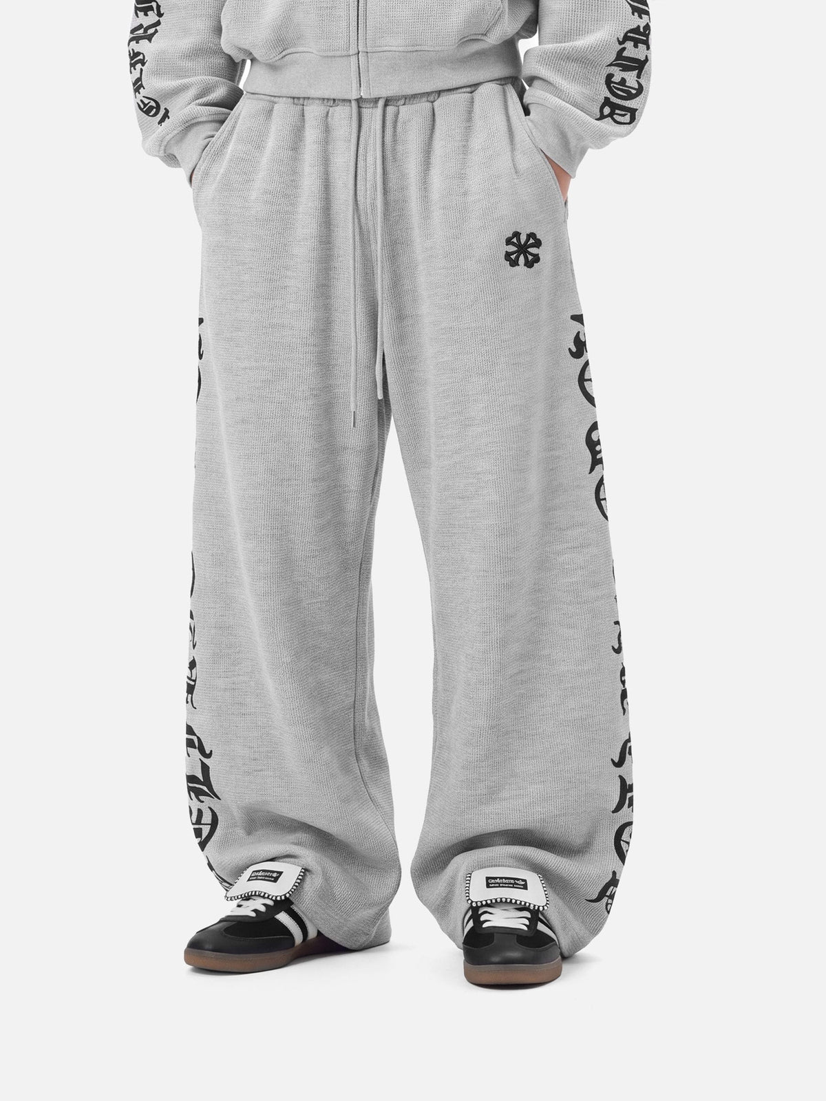 Waffle Baggy Barrel Sweatpants product image 1
