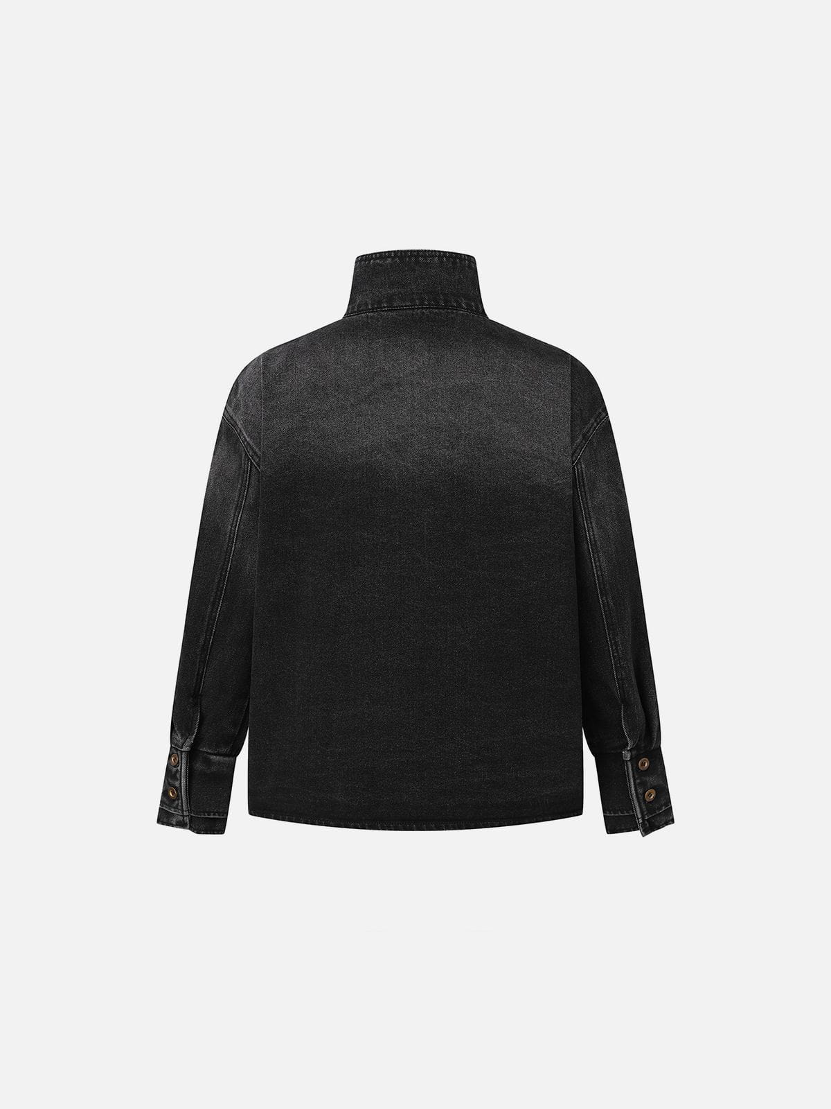 Button Washed Denimi Jacket product image 2