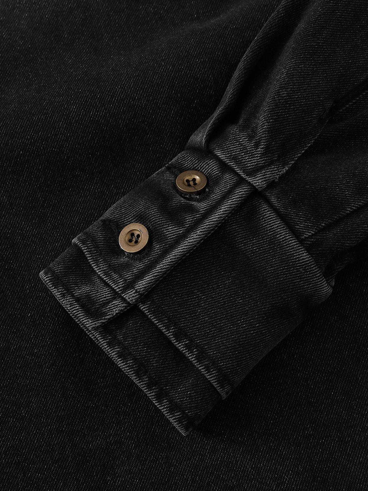 Button Washed Denimi Jacket product image 5