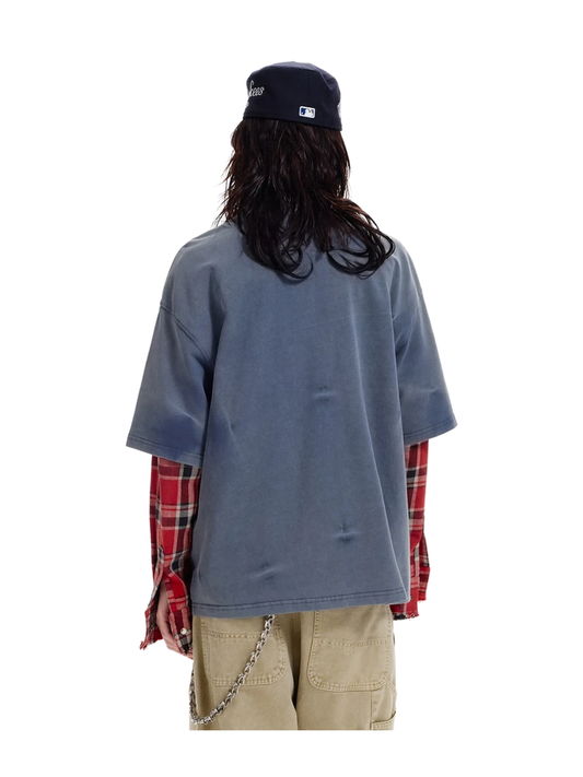 Hand-Dyed Vintage Slogan Tee product image 1