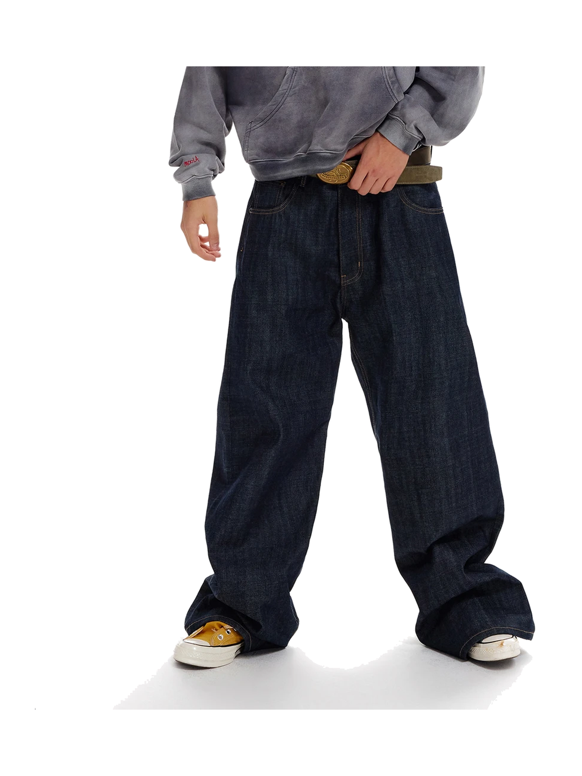 Selvedge Raw-Denim Straight-Leg Jeans product image 3
