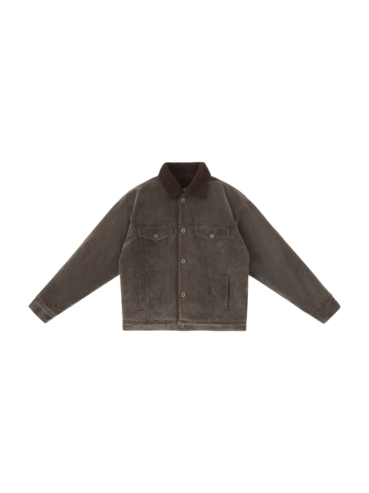 Sherpa-Lined Corduroy Work Jacket product image 1