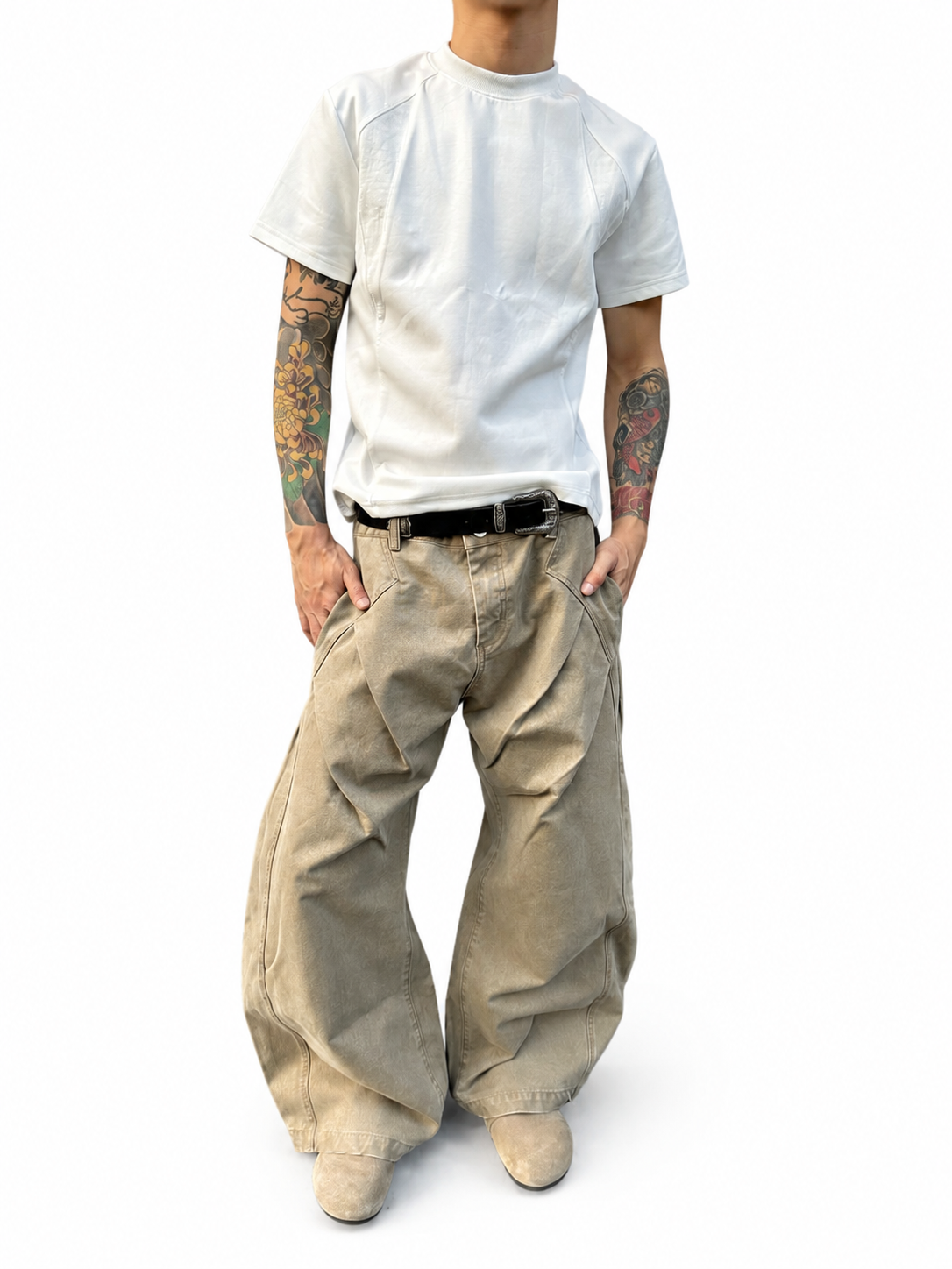 Ace Jolun General Paneled Heavyweight Sweatpants image 1