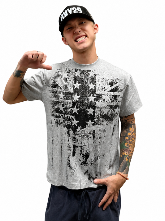 Ace Jolun Foggy Night Washed Graphic T-Shirt image 1