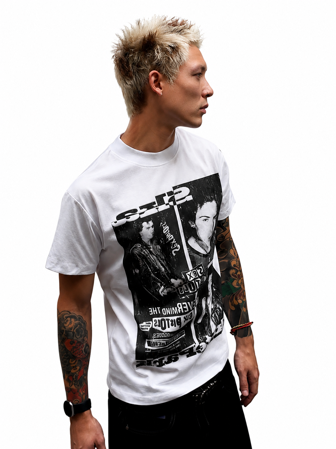 Ace Jolun Perforated Diary Graphic T-Shirt image 2